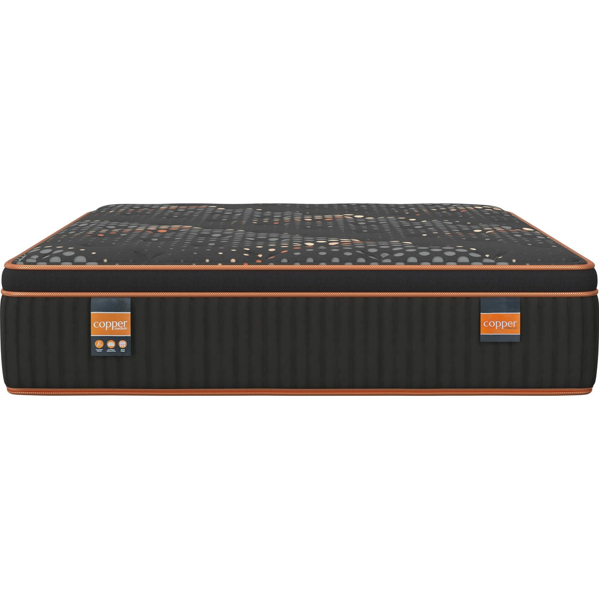 Spring Air Copper Quilted Medium Mattress (King) IMAGE 2