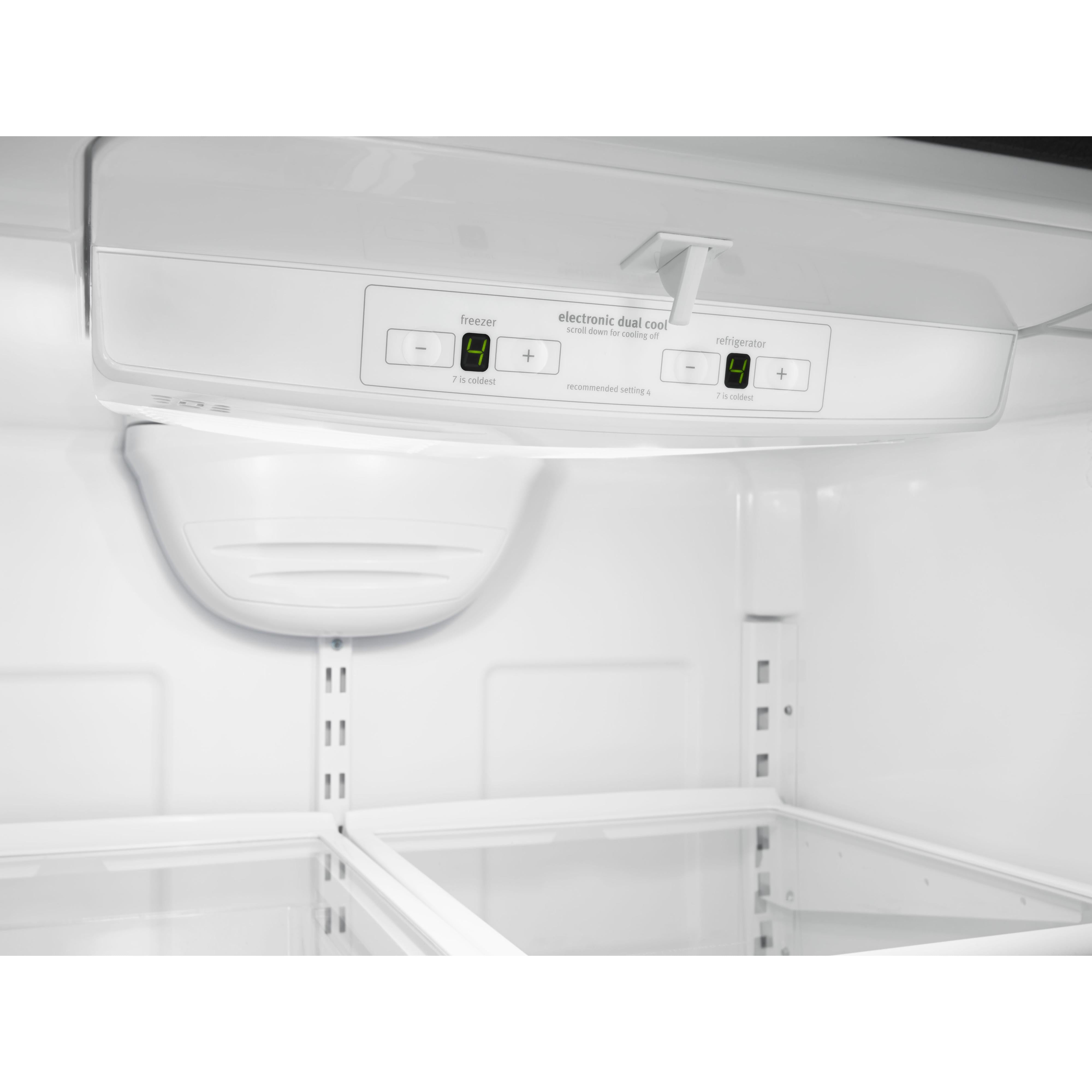 Whirlpool 30-inch, 18.6 cu. ft. Bottom Freezer Refrigerator WRB329LFBM IMAGE 3