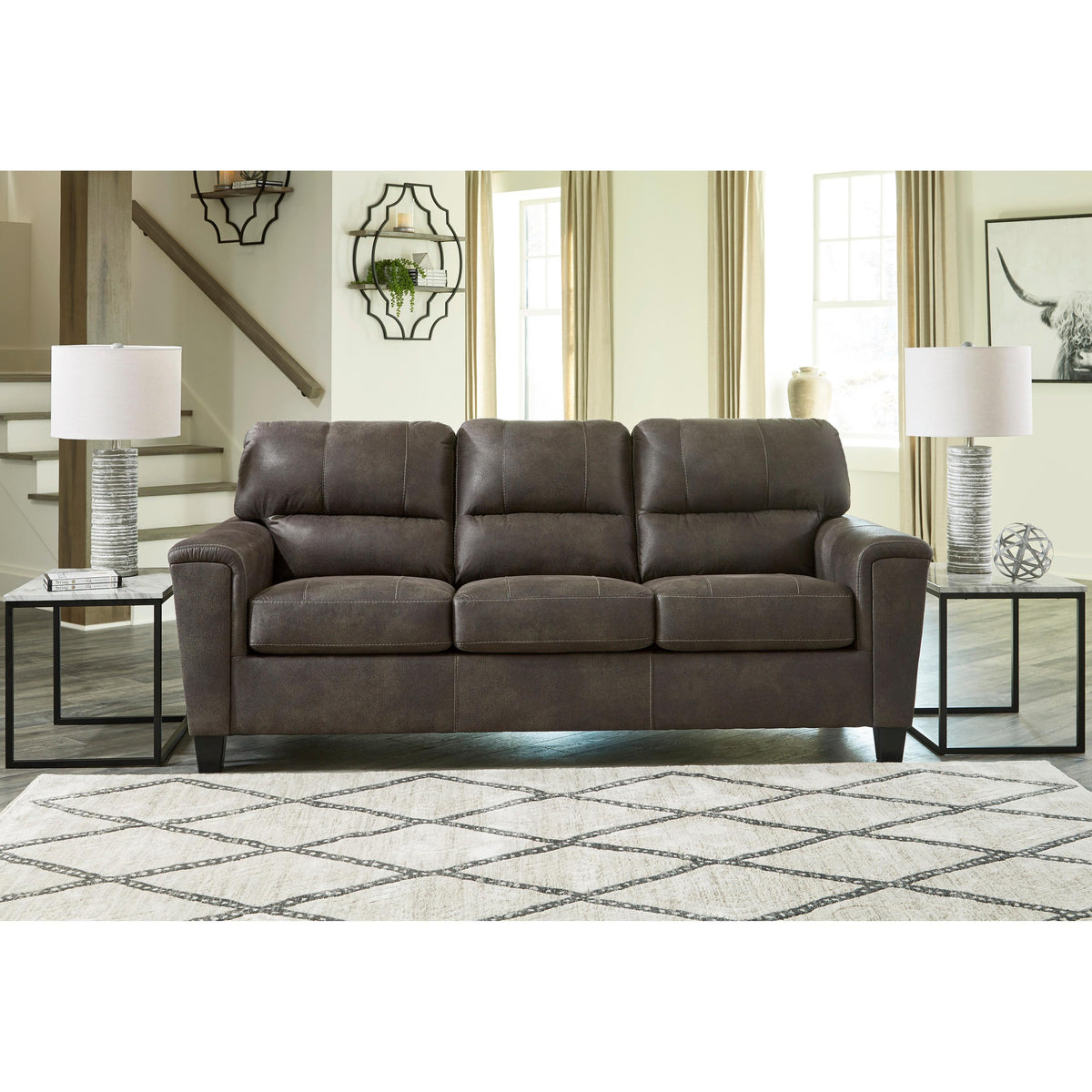 Signature Design by Ashley Navi 94002U1 2 pc Living Room Set IMAGE 3