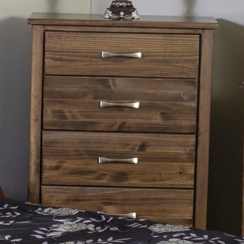 Mako Solid Wood Furniture Scarlet 4100 5-Drawer Chest IMAGE 1