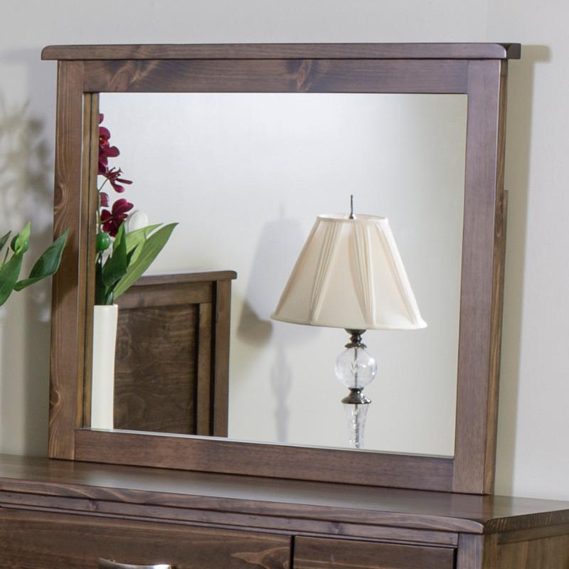 Mako Solid Wood Furniture Scarlet 4100 Dresser Mirror IMAGE 1