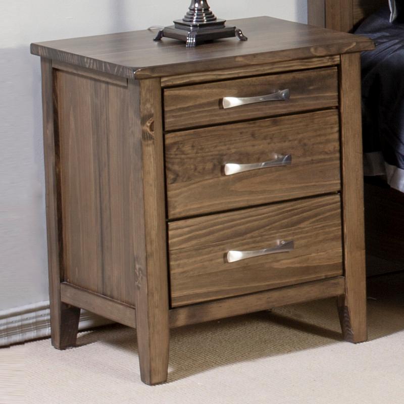 Mako Solid Wood Furniture Scarlet 4100-65 Nightstand IMAGE 1