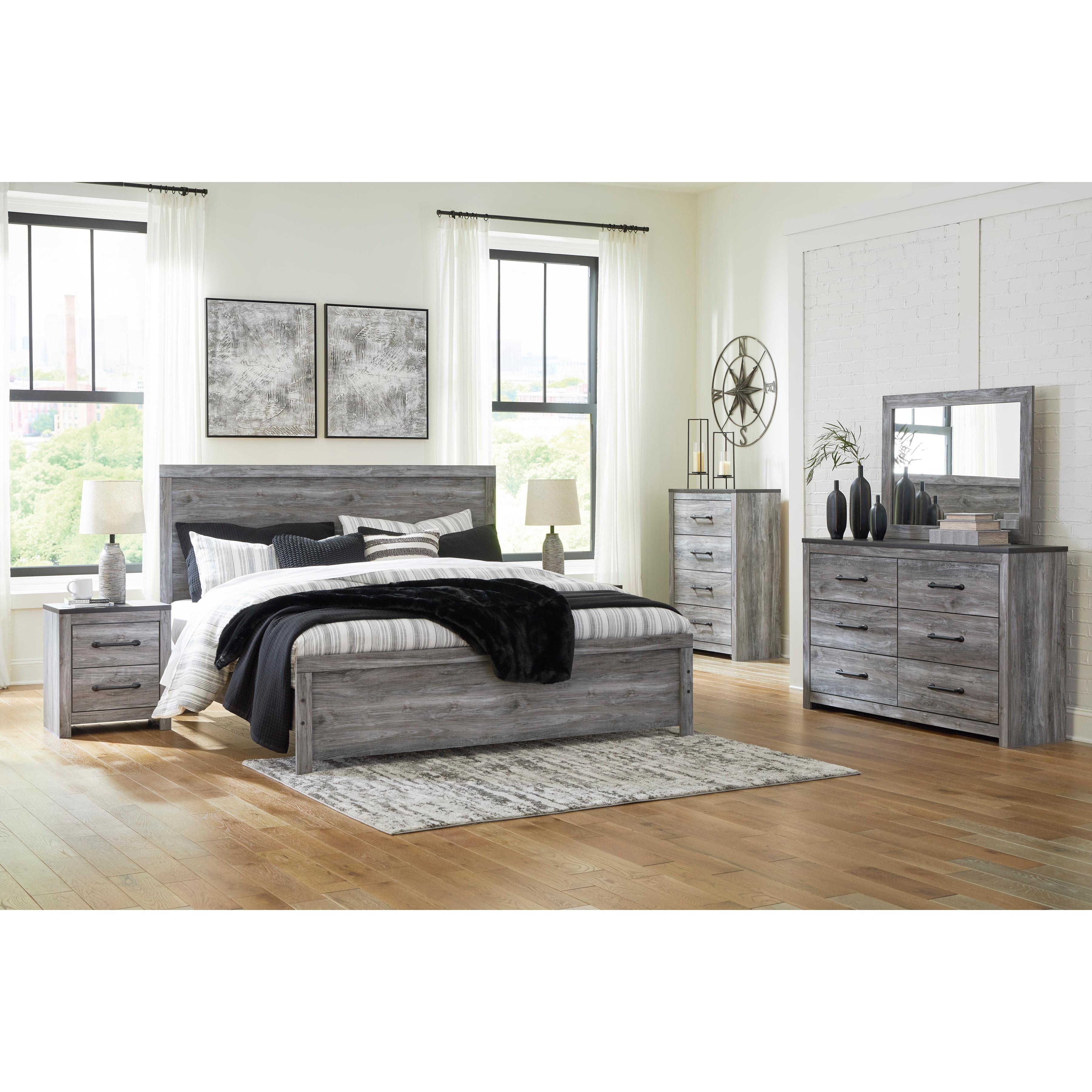 Signature Design by Ashley Bronyan B1290B8 8 pc King Panel Bedroom Set IMAGE 1