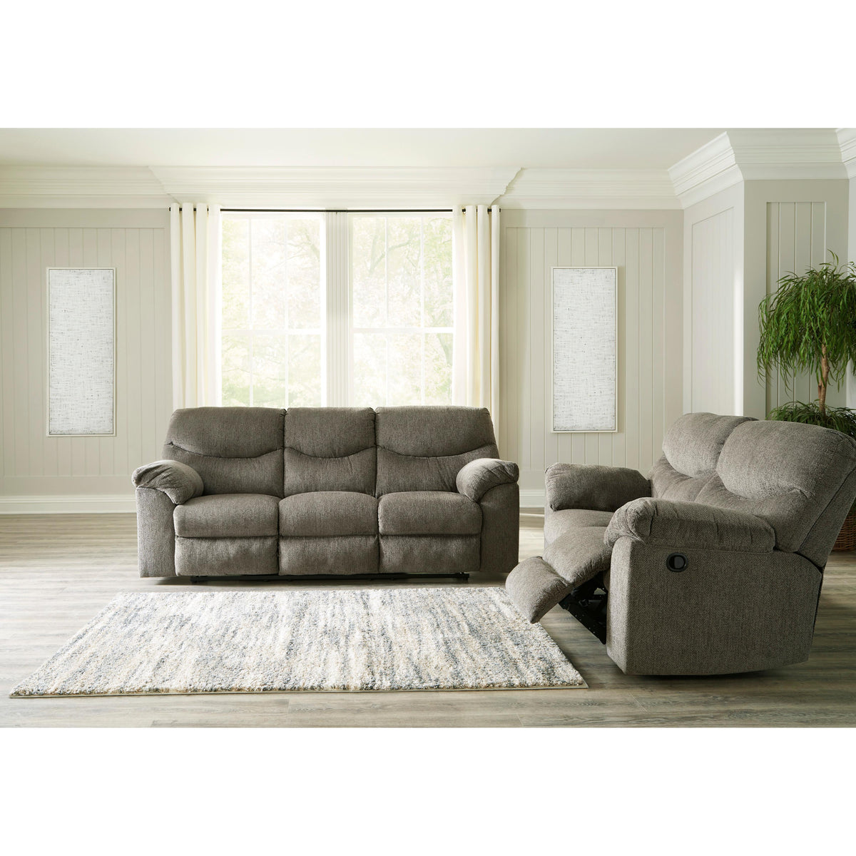 Signature Design by Ashley Alphons 28201U2 3 pc Reclining Living Room Set IMAGE 2