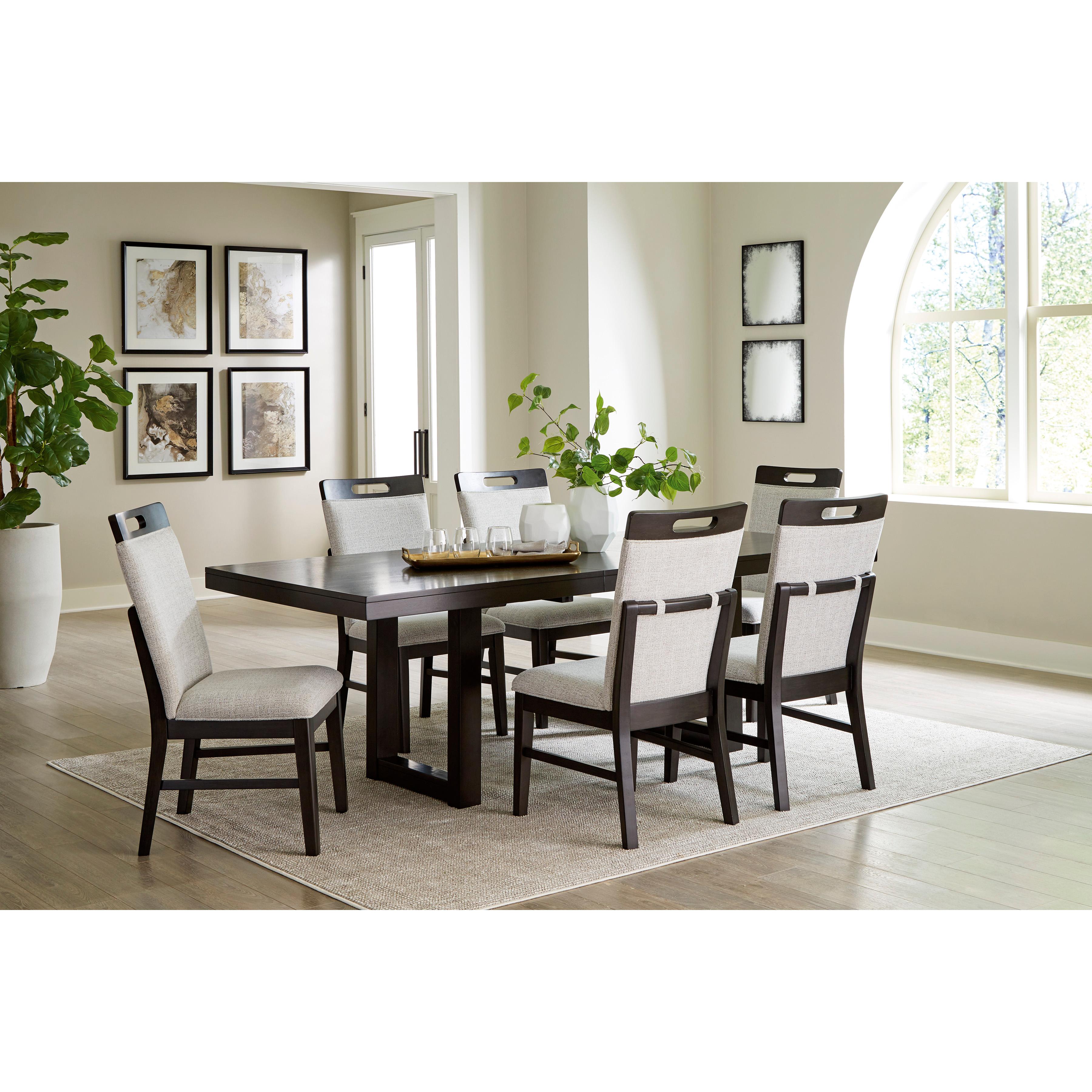 Signature Design by Ashley Neymorton D618D2 7 pc Dining Set IMAGE 1