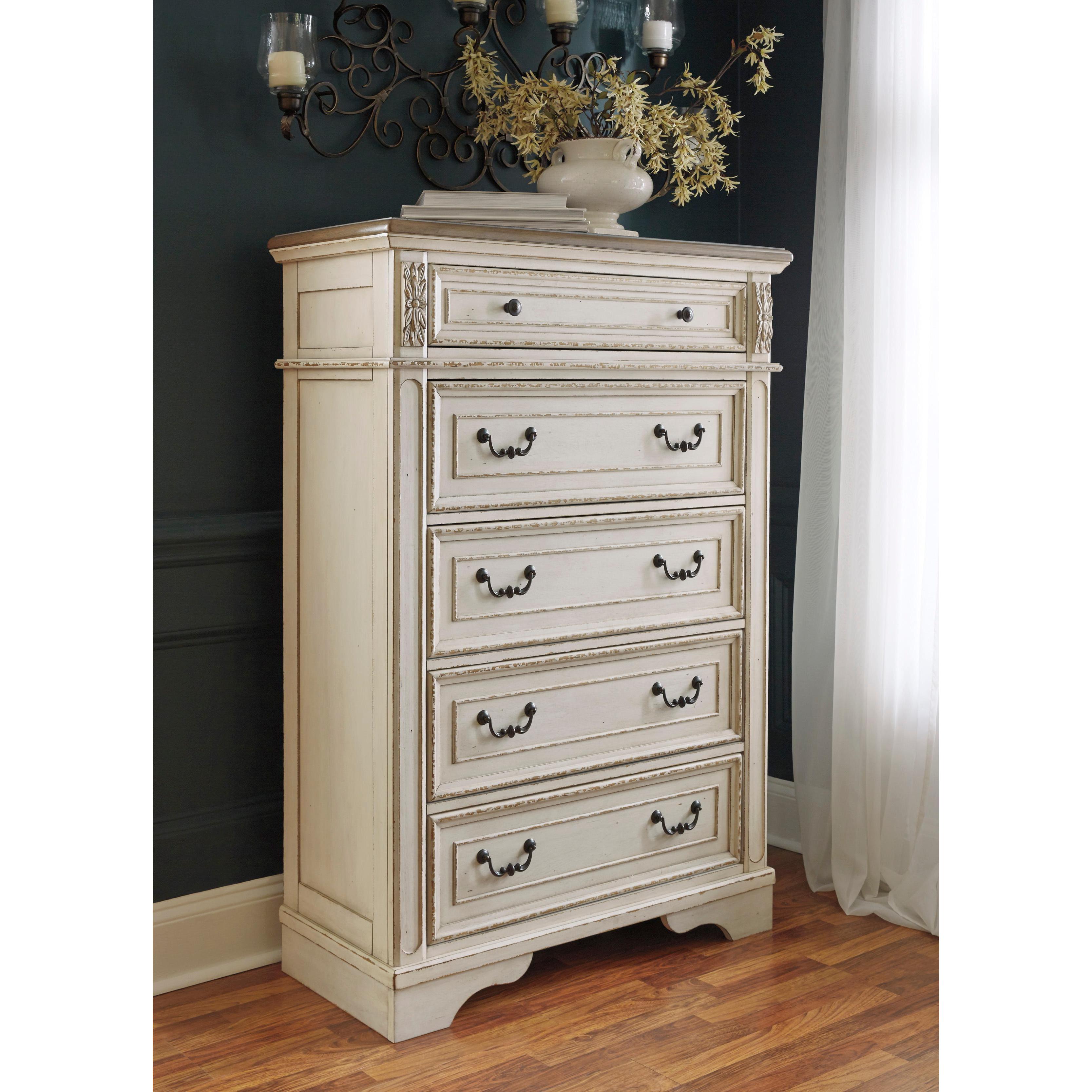 Signature Design by Ashley Realyn B743B28 6 pc Queen Panel Bedroom Set IMAGE 5