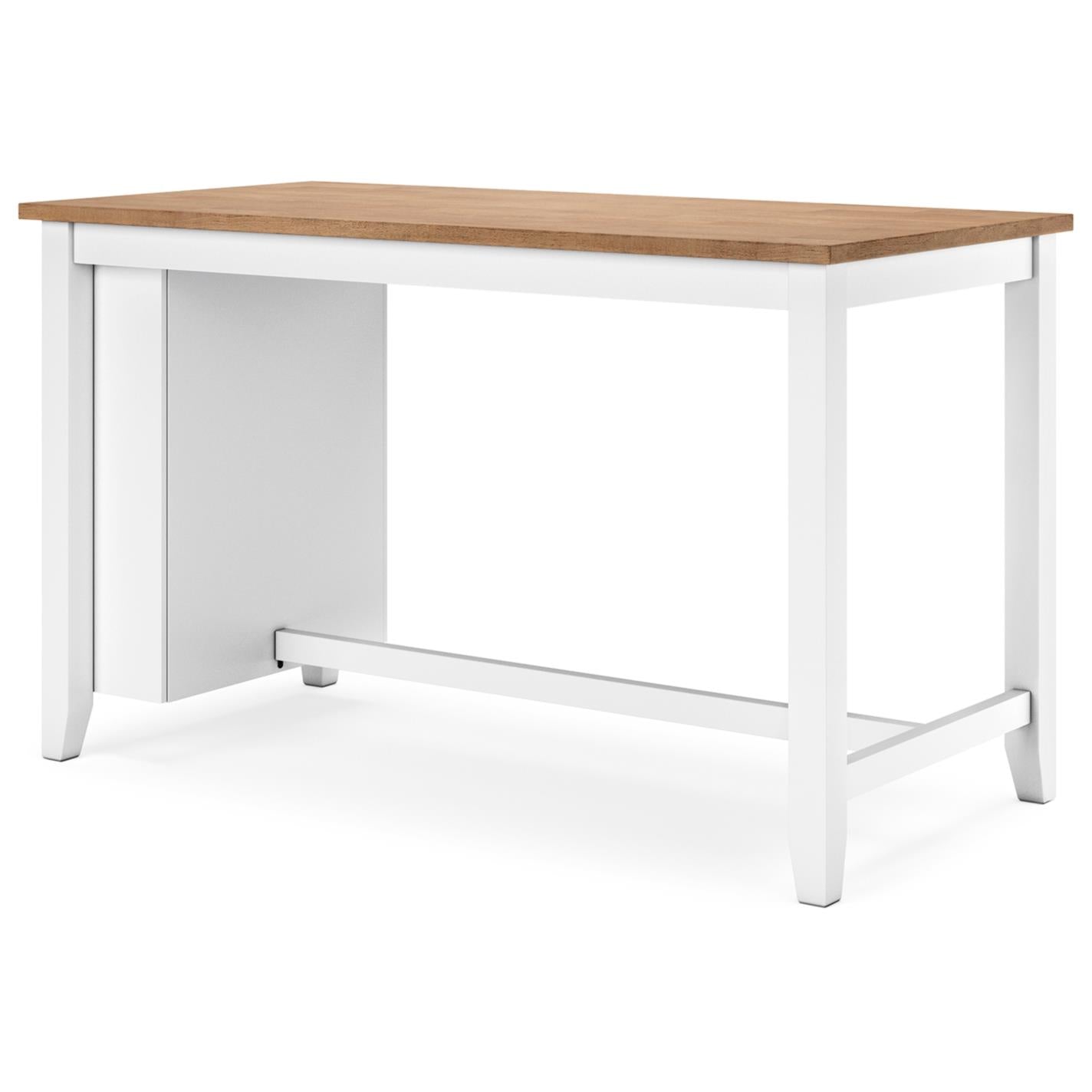 Signature Design by Ashley Gesthaven D398D3 3 pc Counter Height Dining Set IMAGE 2