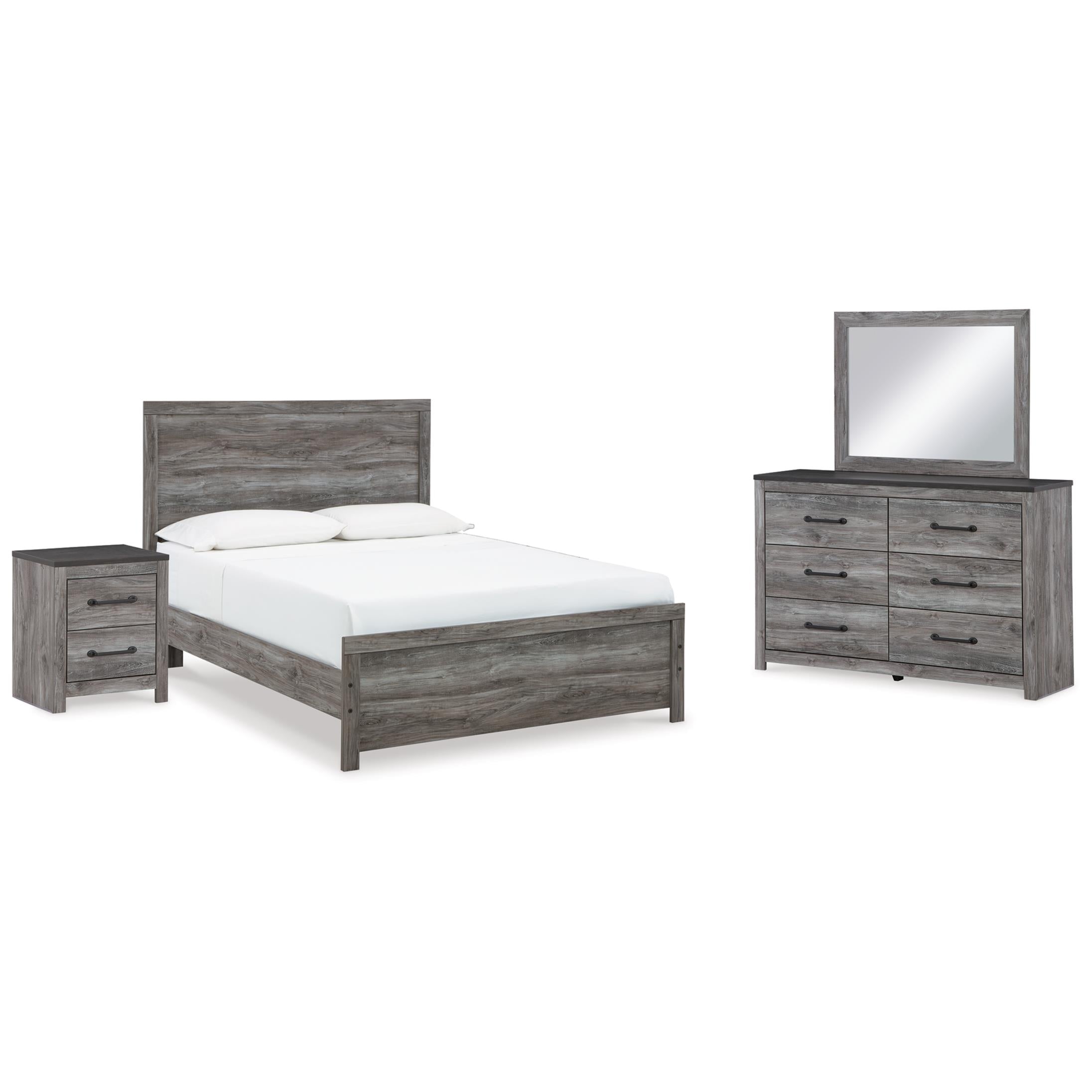 Signature Design by Ashley Bronyan B1290B5 6 pc Queen Panel Bedroom Set IMAGE 1