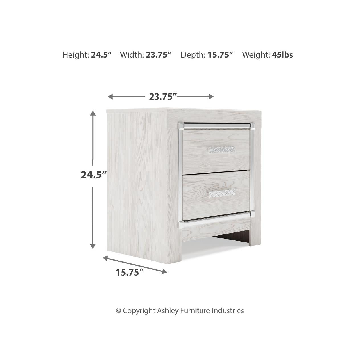 Signature Design by Ashley Altyra B2640B41 6 pc Full Panel Bedroom Set IMAGE 19