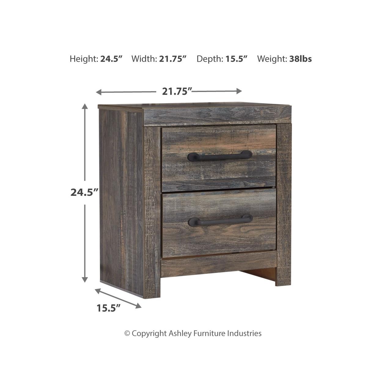Signature Design by Ashley Drystan B211B72 6 pc Full Panel Bedroom Set IMAGE 9