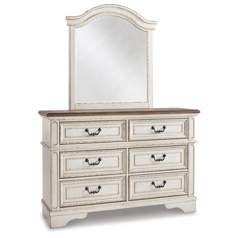 Signature Design by Ashley Realyn B743B27 7 pc Full Panel Bedroom Set IMAGE 5