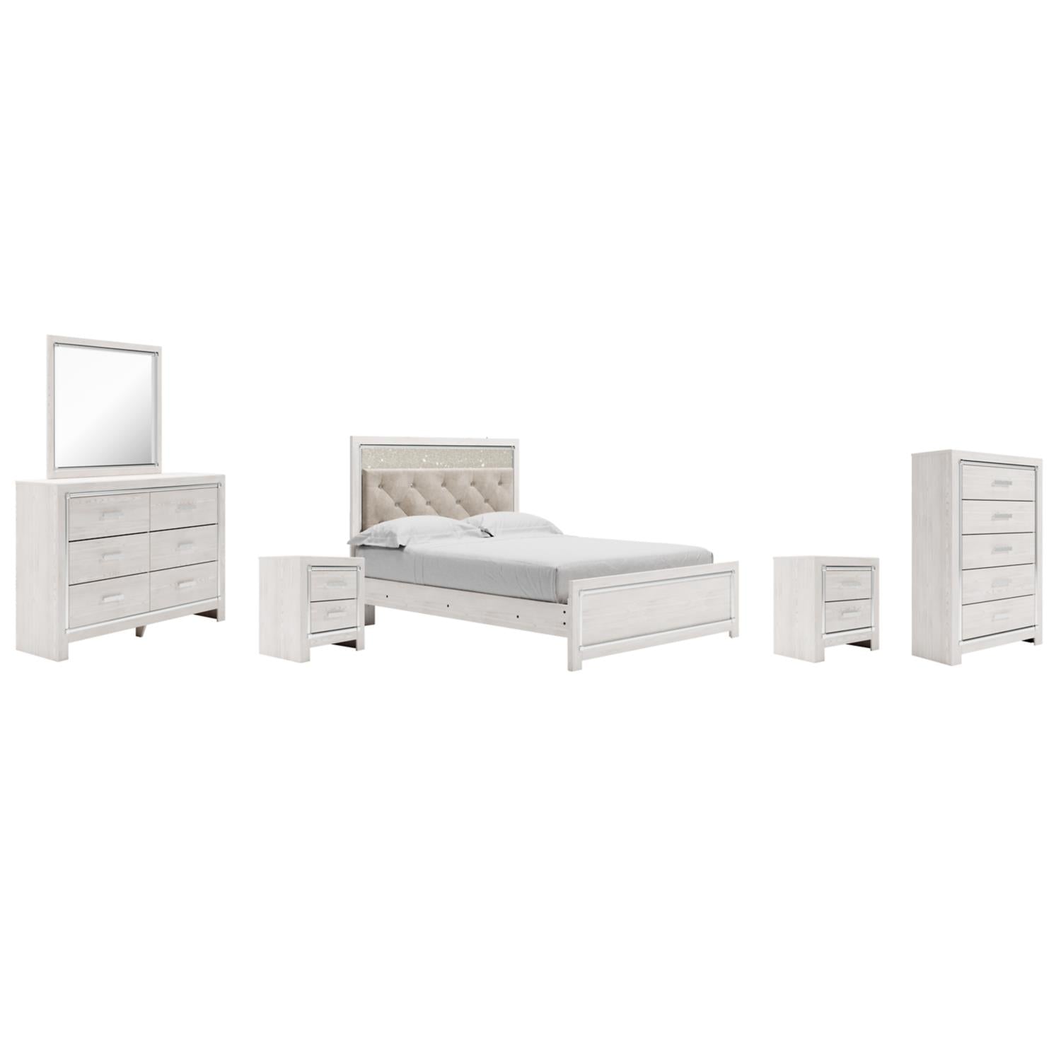 Signature Design by Ashley Altyra B2640B36 8 pc Queen Panel Bedroom Set IMAGE 1