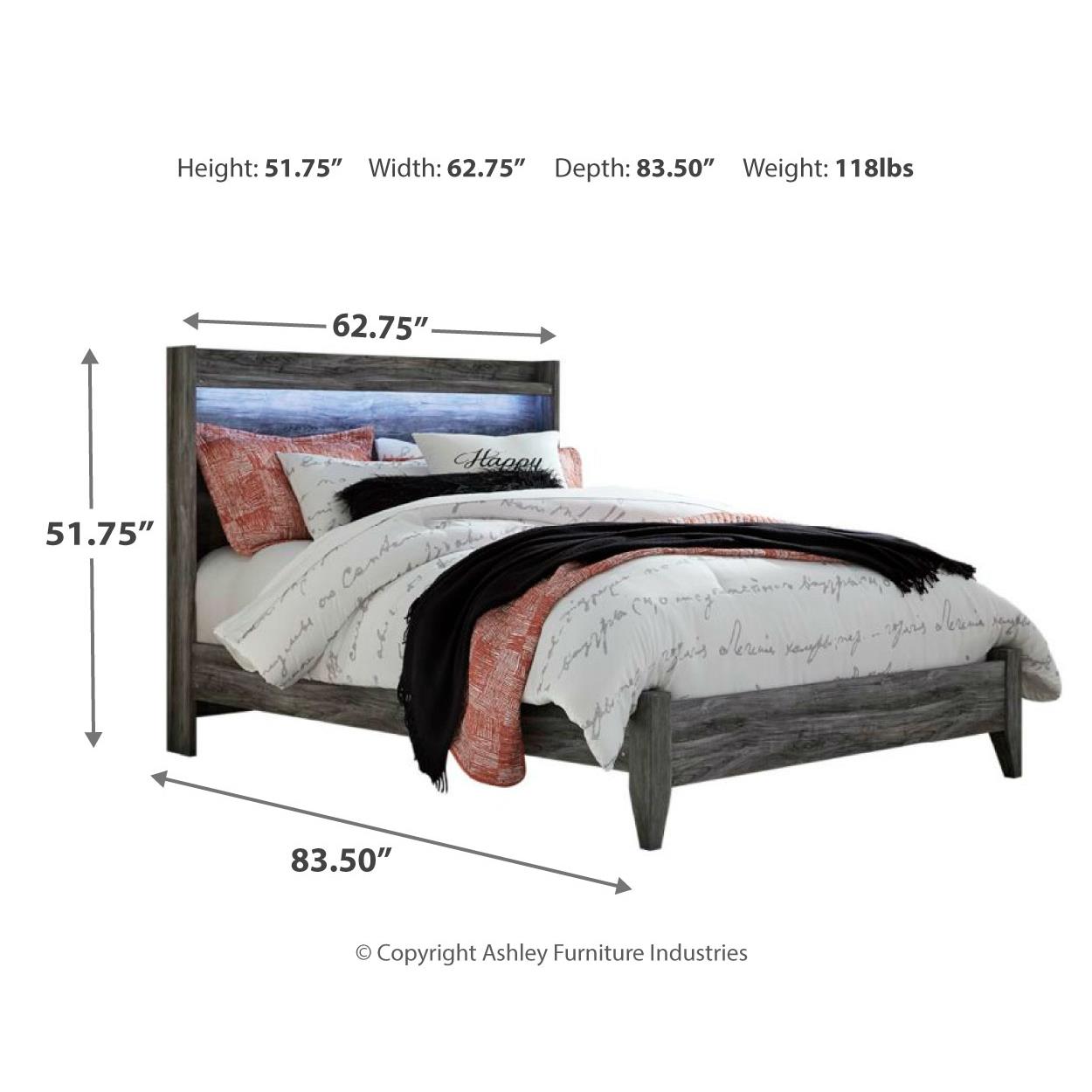 Signature Design by Ashley Baystorm B221B56 6 pc Queen Panel Bedroom Set IMAGE 10