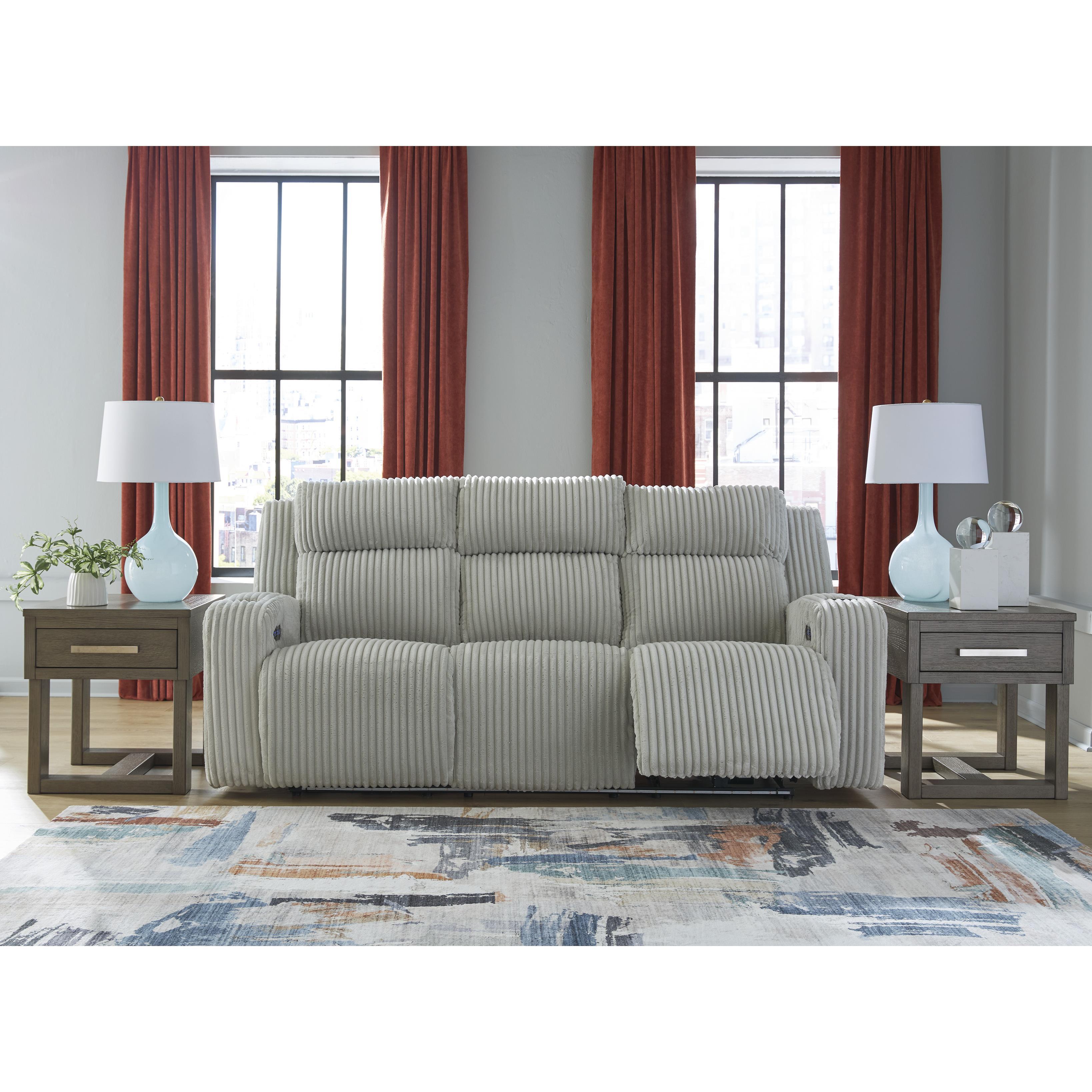 Signature Design by Ashley Forest Lake PC64203 2 pc Power Reclining Living Room Set IMAGE 5