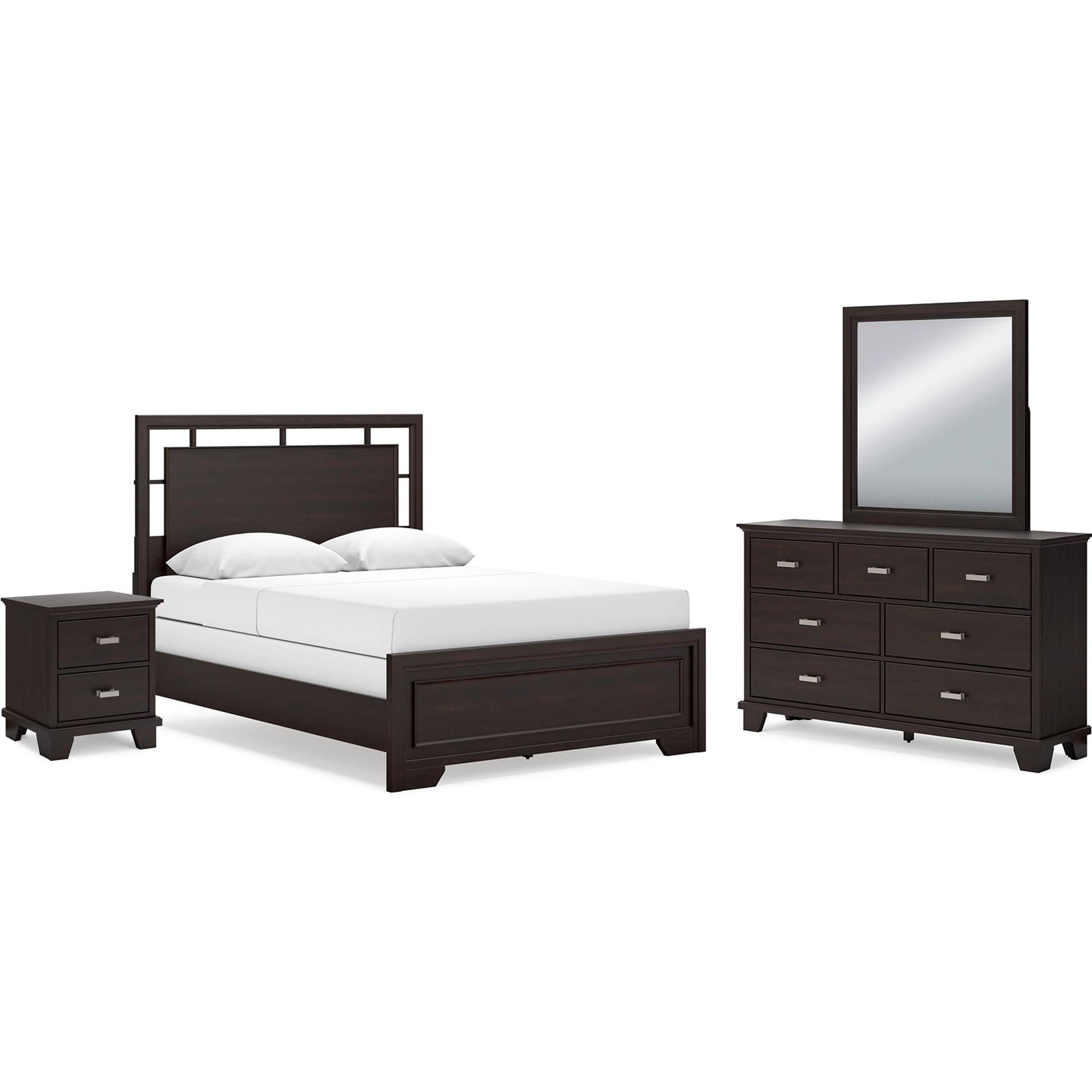 Signature Design by Ashley Covetown B441B14 7 pc Queen Panel Bedroom Set IMAGE 1