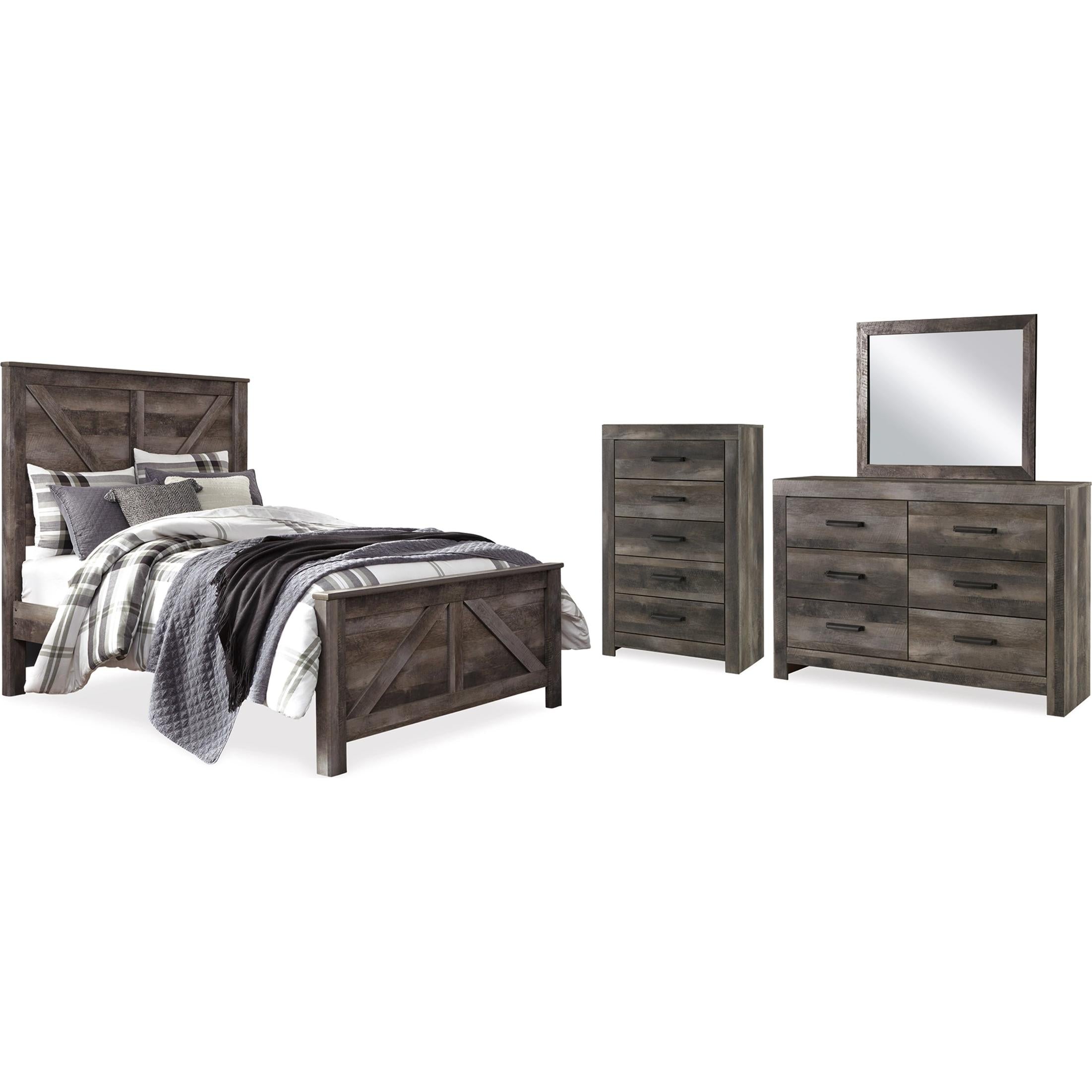 Signature Design by Ashley Wynnlow B440B37 6 pc Queen Panel Bedroom Set IMAGE 1