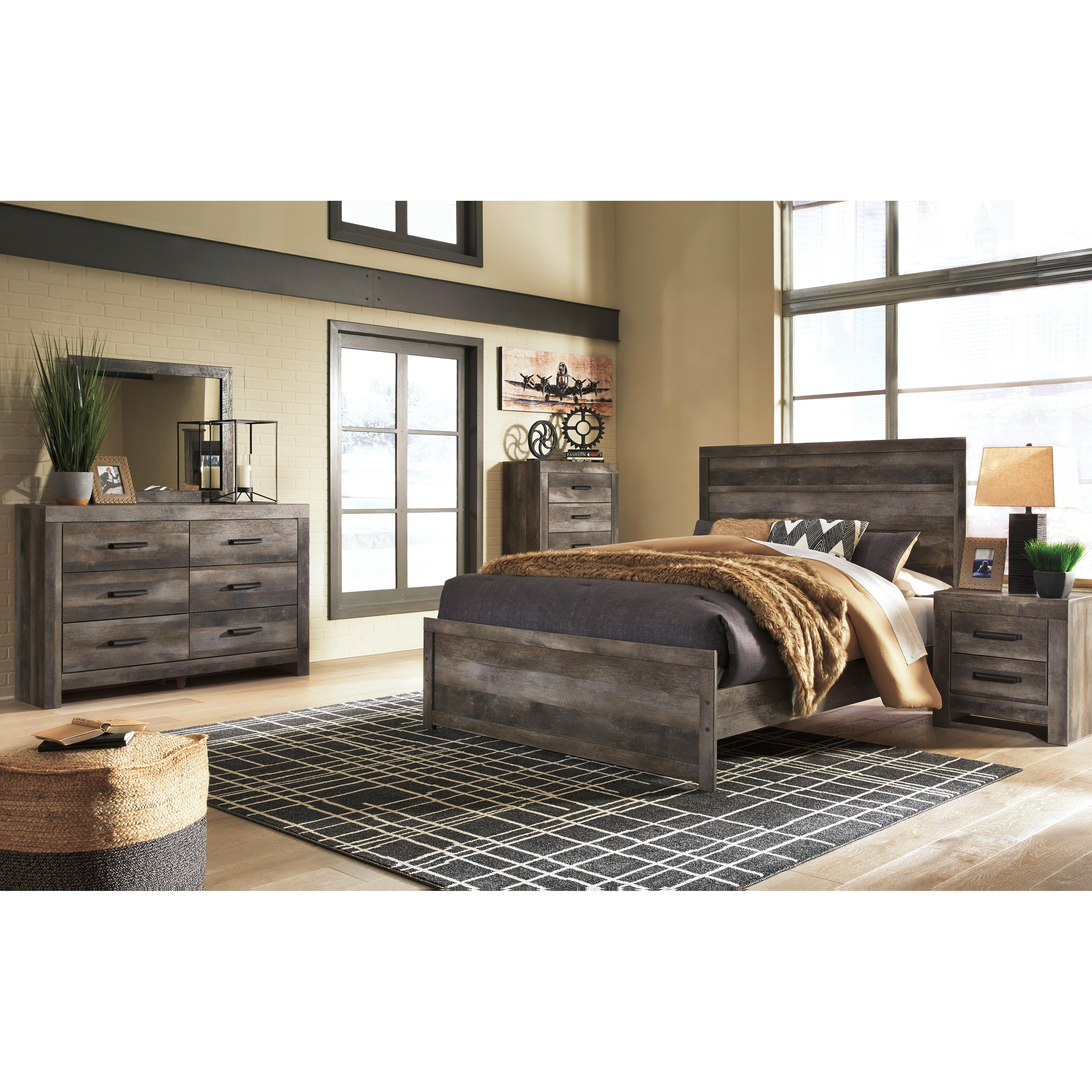 Signature Design by Ashley Wynnlow B440B41 8 pc Queen Panel Bedroom Set IMAGE 1