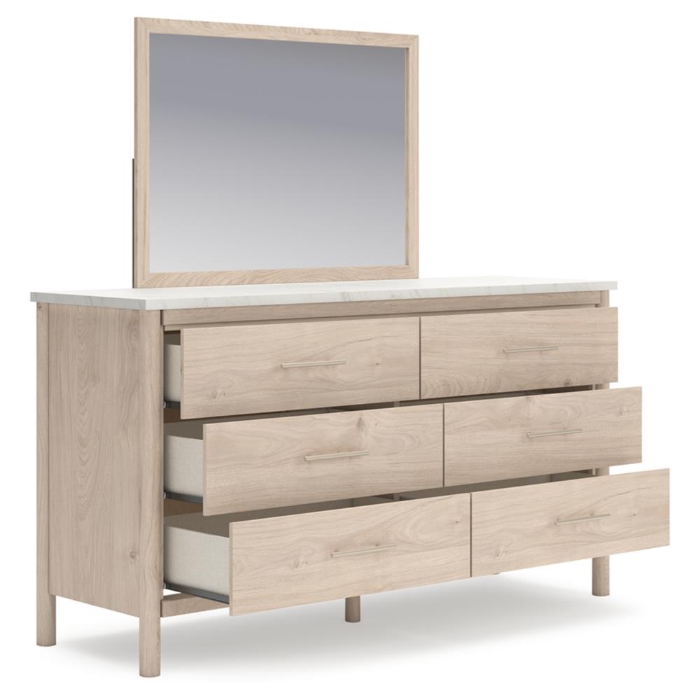 Signature Design by Ashley Cadmori B2615B19 6 pc King Panel Bedroom Set IMAGE 4