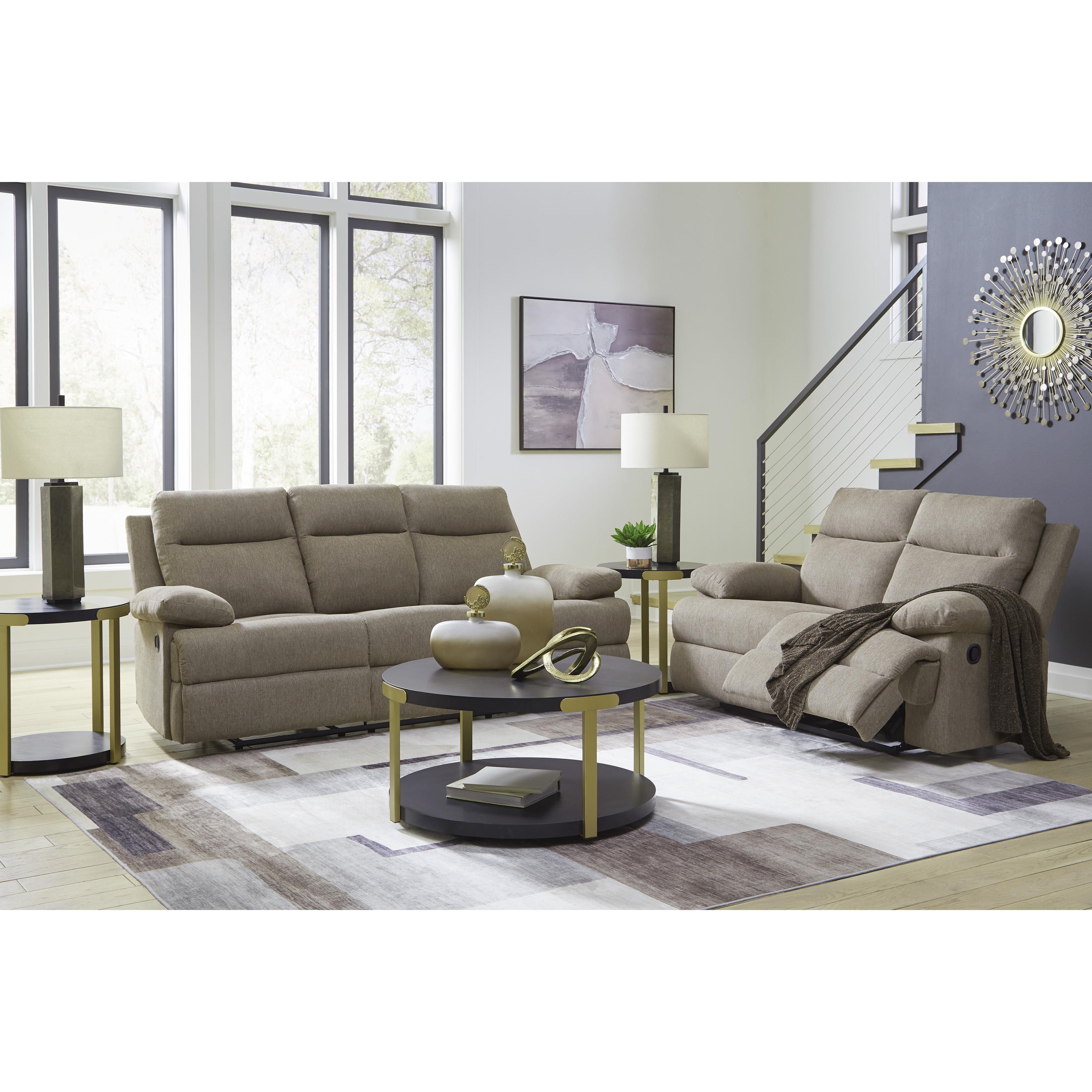 Signature Design by Ashley Side-Swipe PC91405U1 2 pc Reclining Living Room Set IMAGE 1
