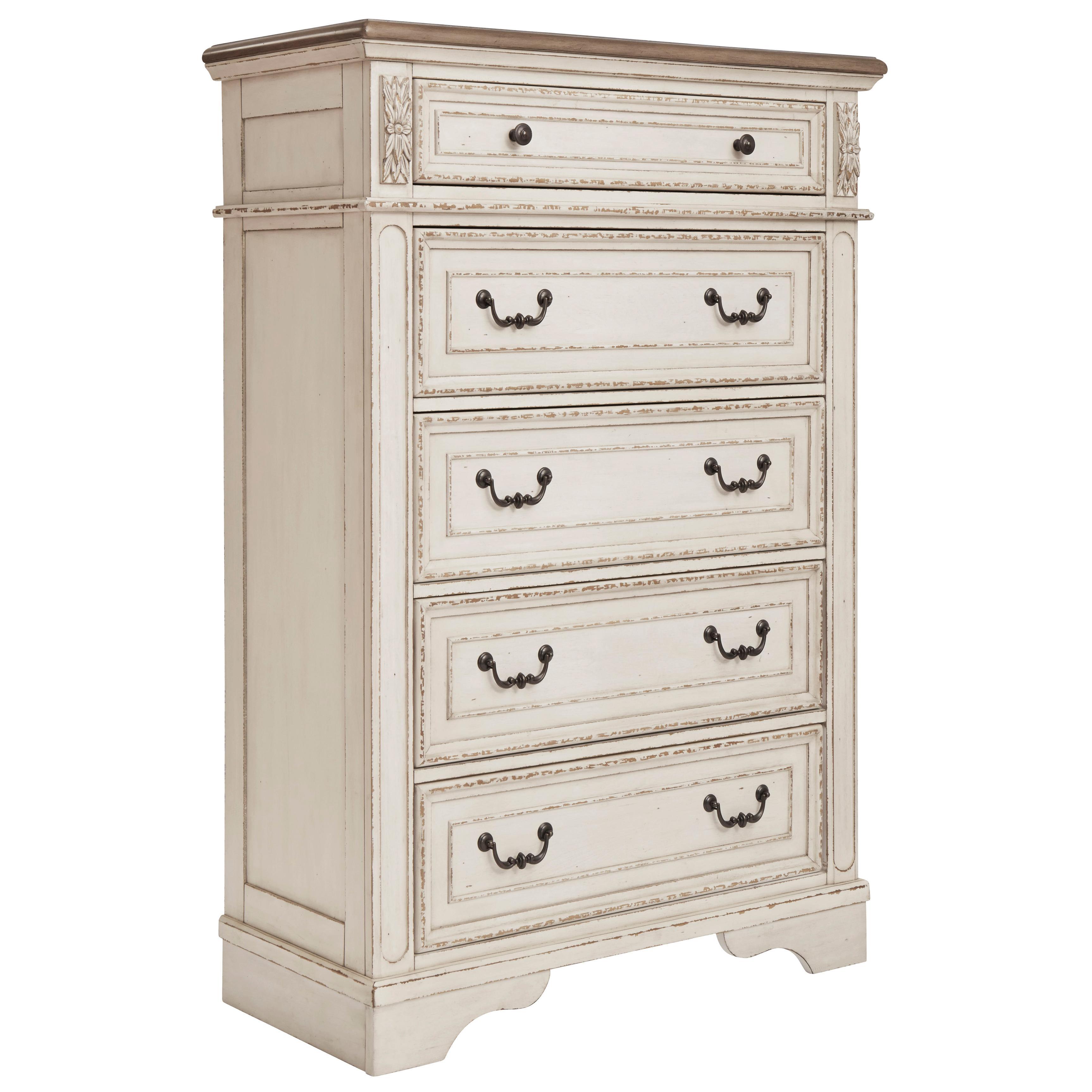 Signature Design by Ashley Realyn B743B58 10 pc King Upholstered Panel Bedroom Set IMAGE 5