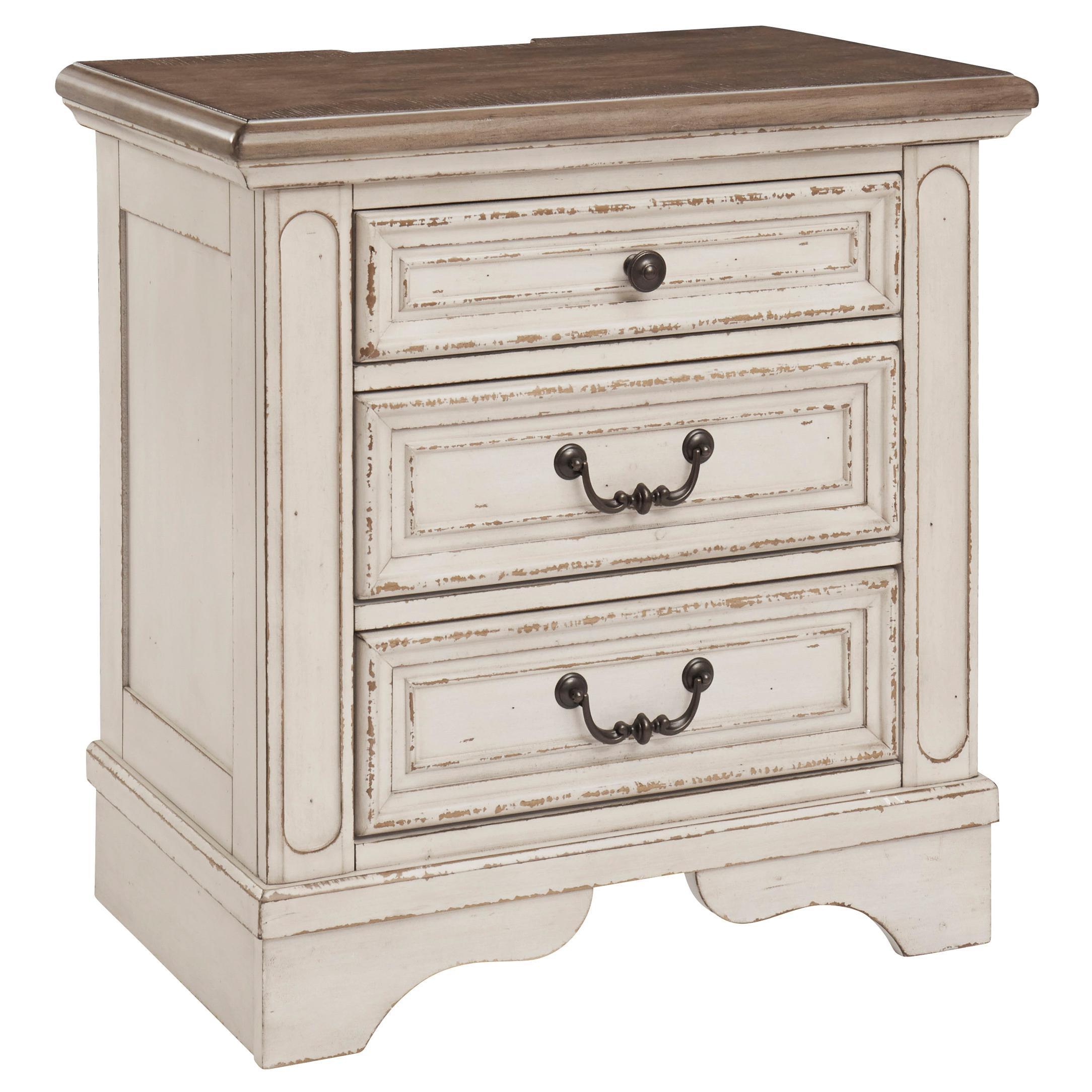 Signature Design by Ashley Realyn B743B70 7 pc King Upholstered Panel Bedroom Set IMAGE 5