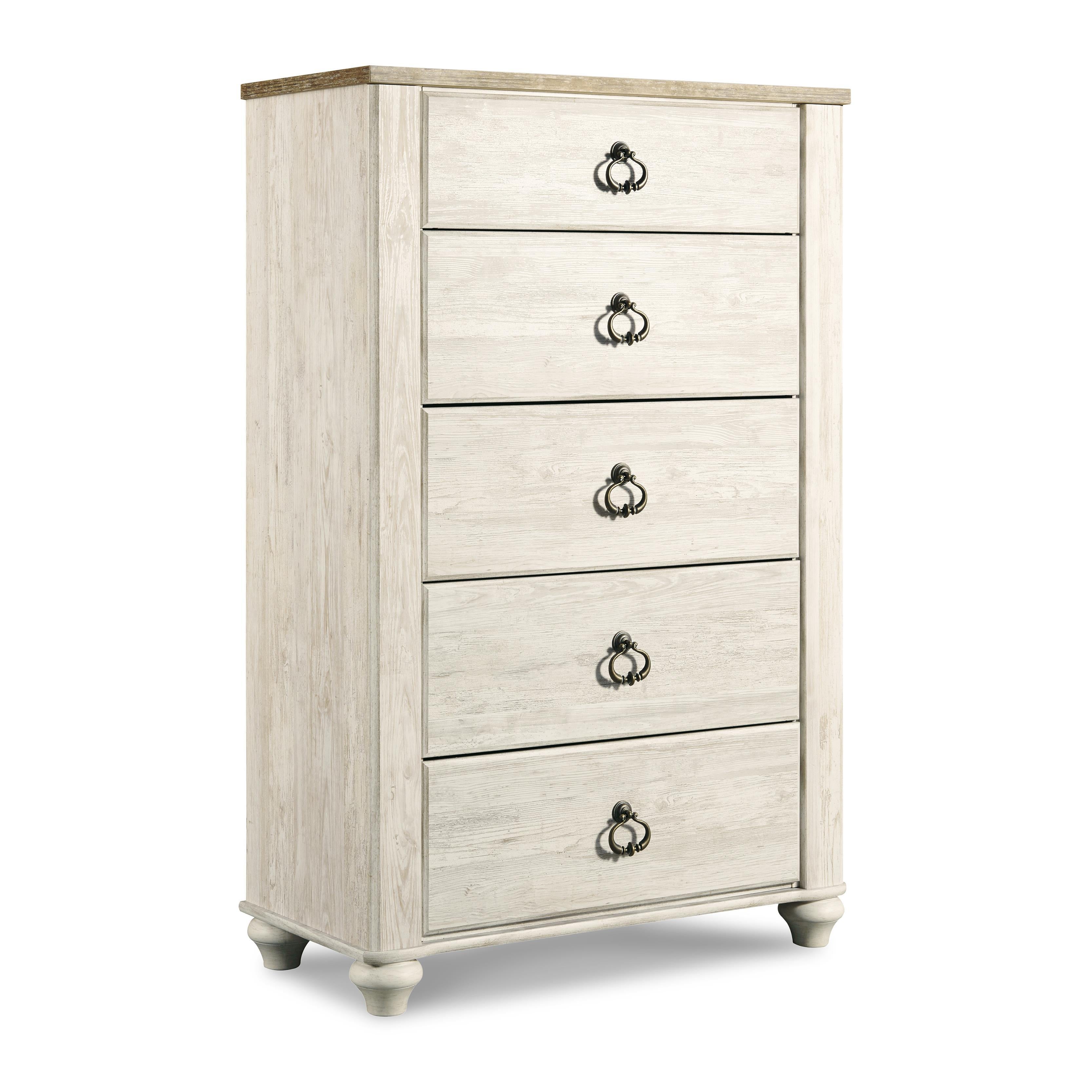 Signature Design by Ashley Willowton B267B61 7 pc King Sleigh Bedroom Set IMAGE 5