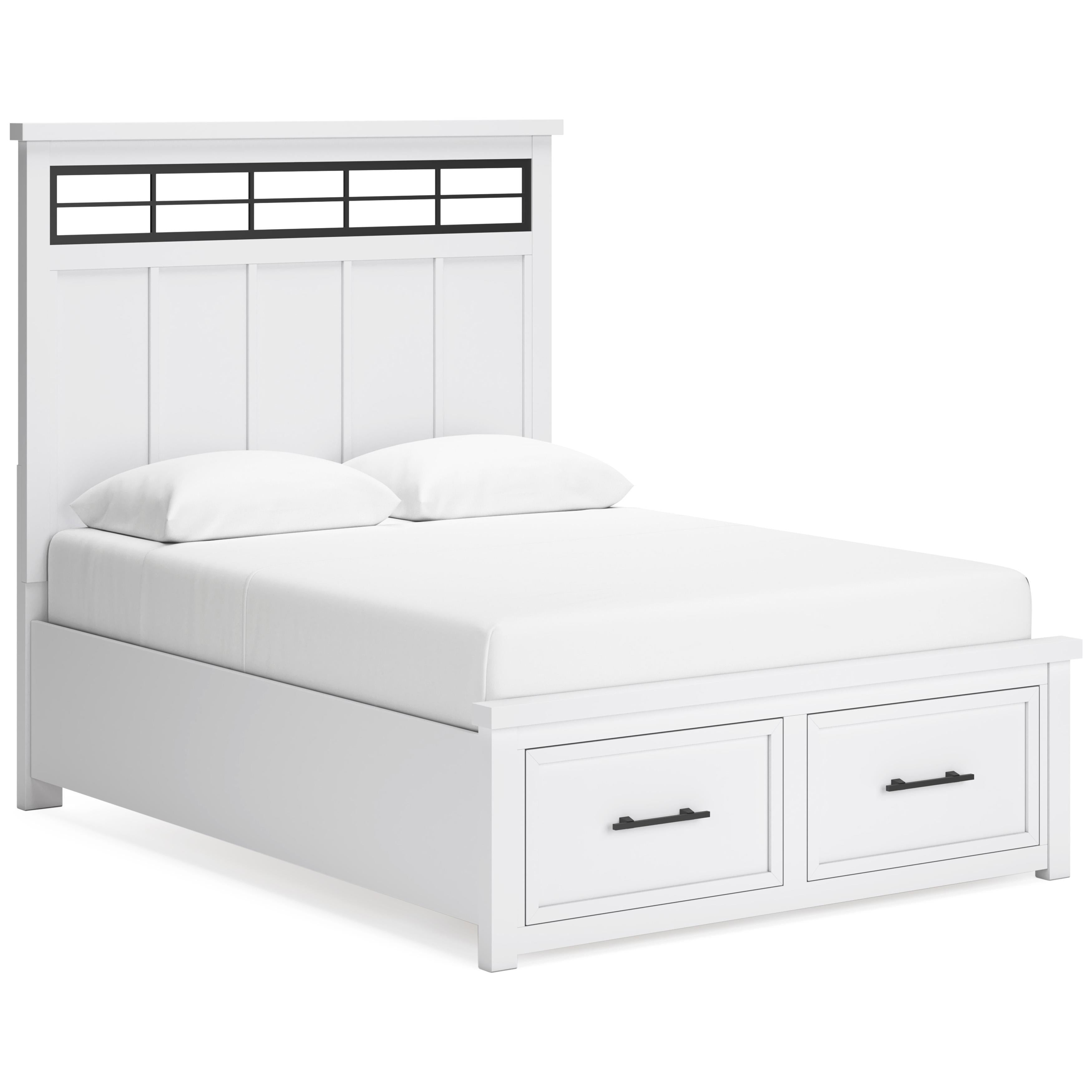 Benchcraft Ashbryn B844B9 6 pc King Panel Storage Bedroom Set IMAGE 2