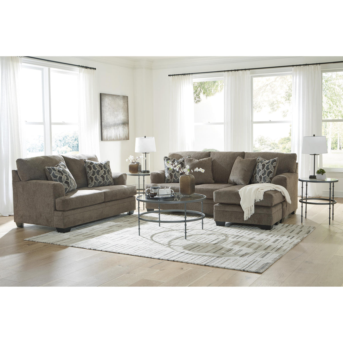 Signature Design by Ashley Stonemeade 59505U9 2 pc Stationary Living Room Set IMAGE 1