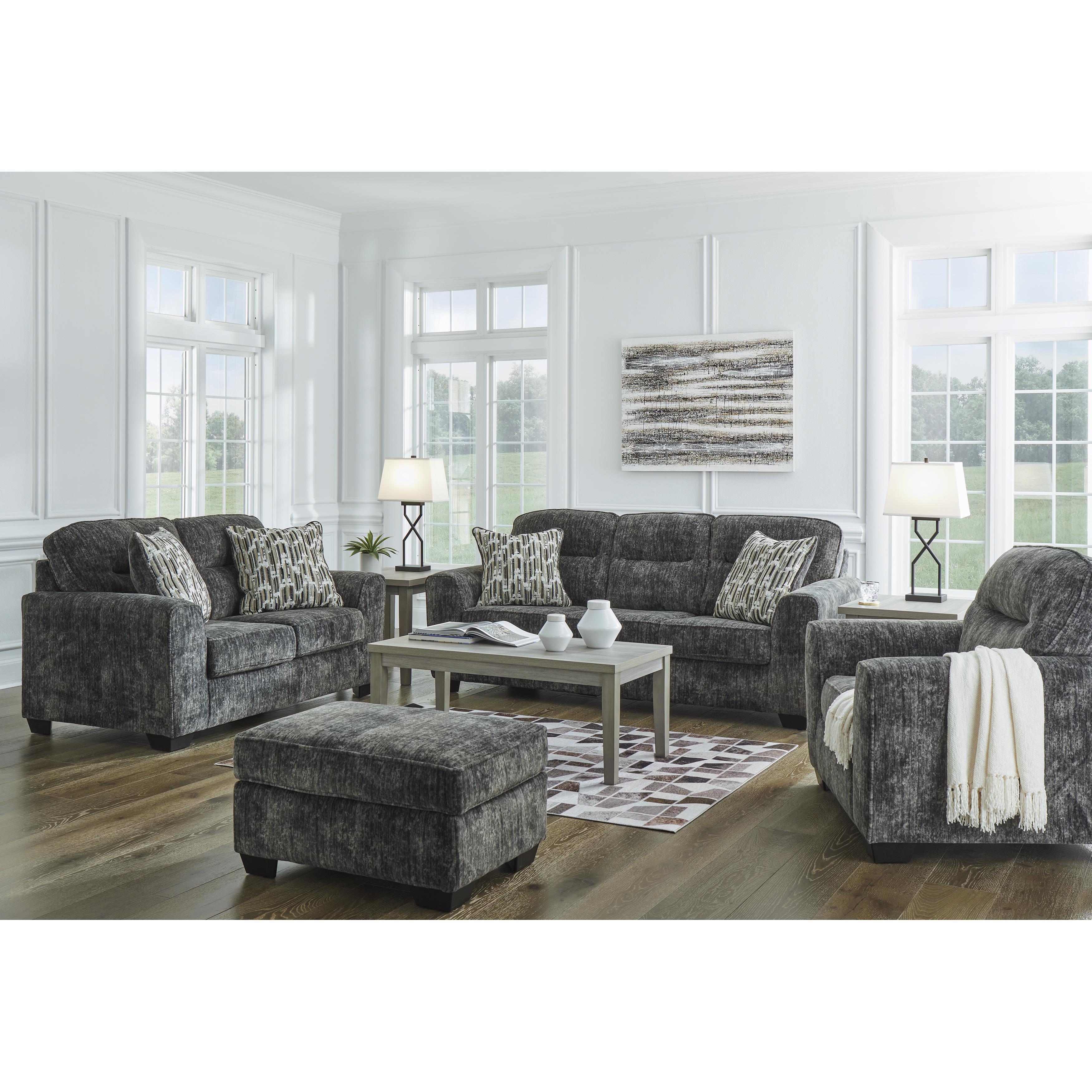 Signature Design by Ashley Lonoke 50504U3 4 pc Living Room Set IMAGE 1