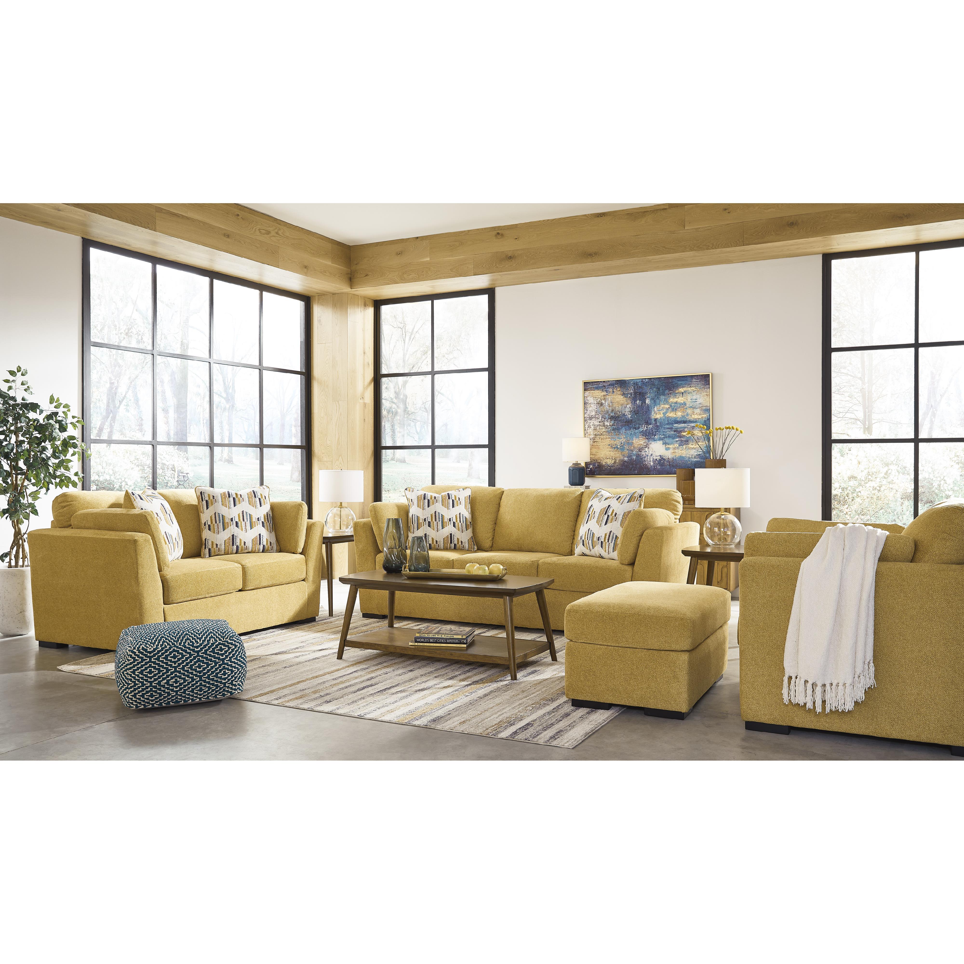 Signature Design by Ashley Keerwick 67506U3 4 pc Living Room Set IMAGE 1
