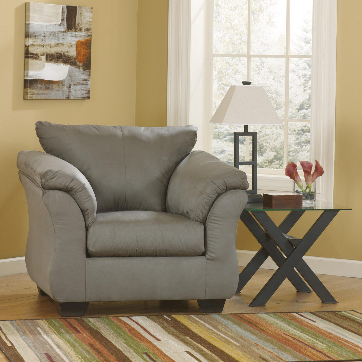 Signature Design by Ashley Darcy 75005U9 4 pc Living Room Set IMAGE 4
