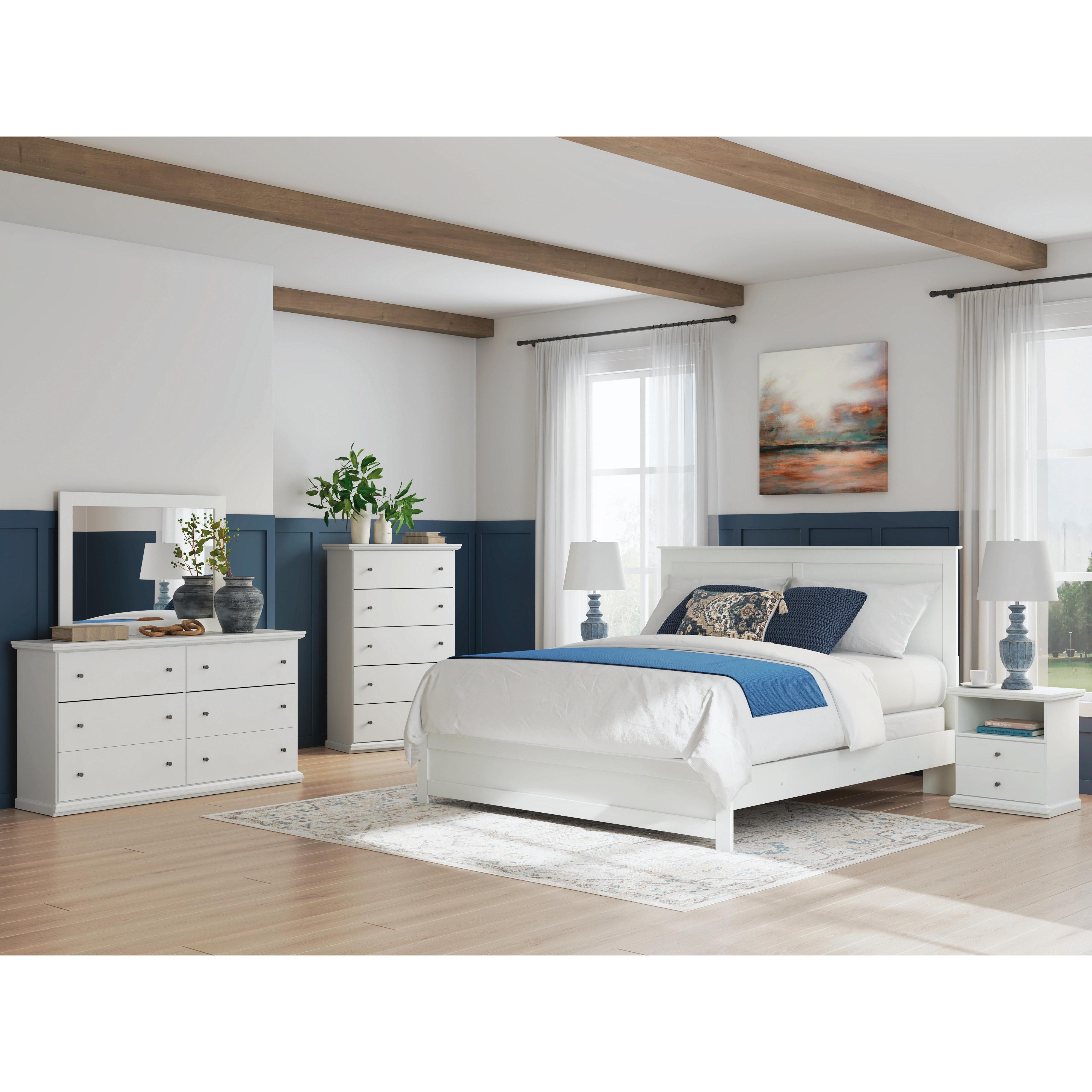 Signature Design by Ashley Bostwick Shoals B139B58 6 pc Full Panel Bedroom Set IMAGE 1