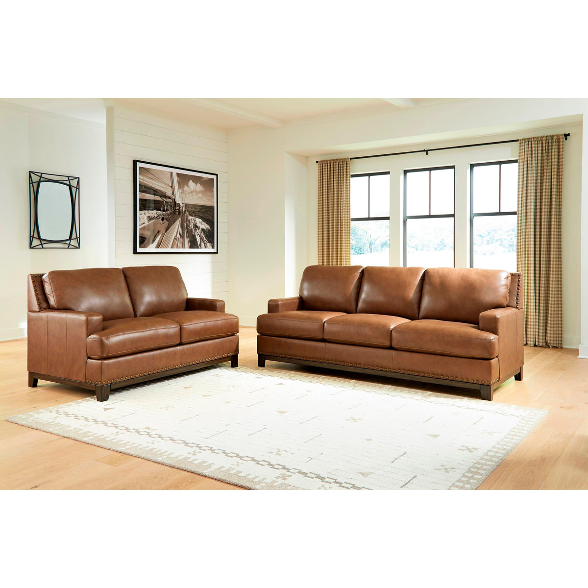 Signature Design by Ashley Saonara PC73109 2 pc Living Room Set IMAGE 2