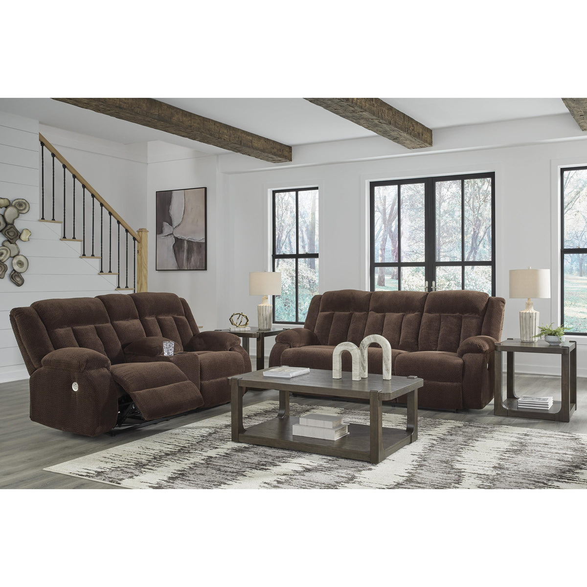 Signature Design by Ashley Observation PC21406U1 2 pc Power Reclining Living Room Set IMAGE 2