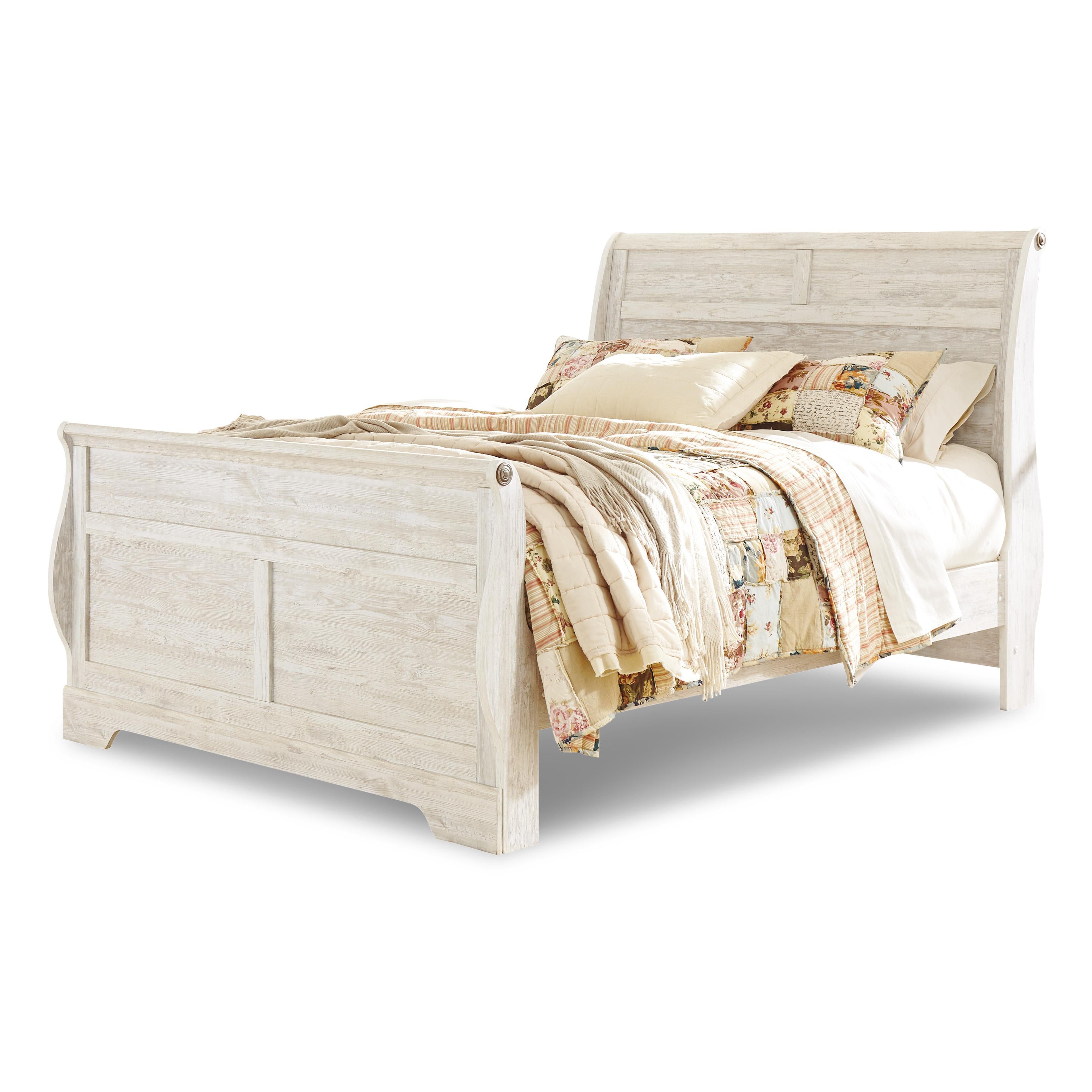 Signature Design by Ashley Willowton B267B62 6 pc King Sleigh Bedroom Set IMAGE 2