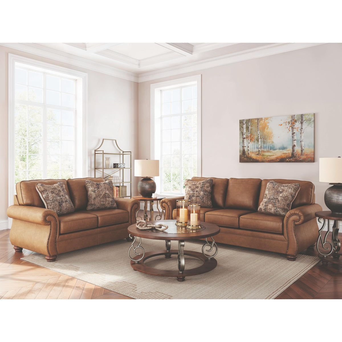 Signature Design by Ashley Chasemore PC55902 2 pc Living Room Set IMAGE 1