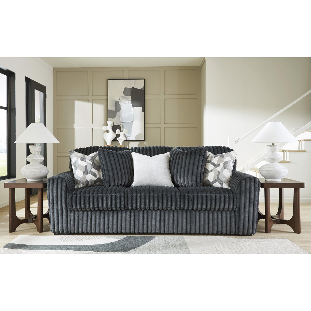Signature Design by Ashley Midnight-Madness 98105 2 pc Living Room Set IMAGE 3