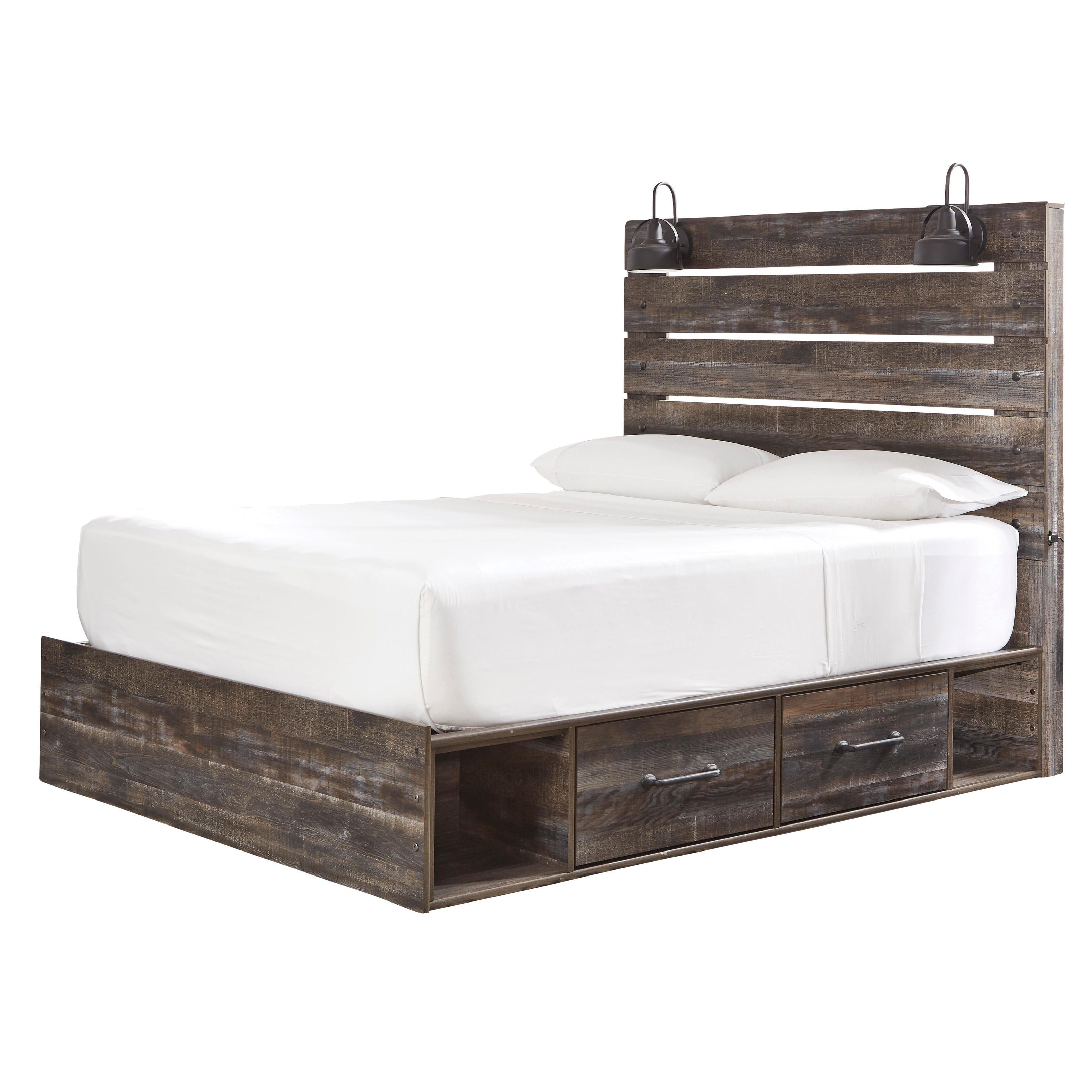 Signature Design by Ashley Drystan B211B96 6 pc Queen Storage Bedroom Set IMAGE 2