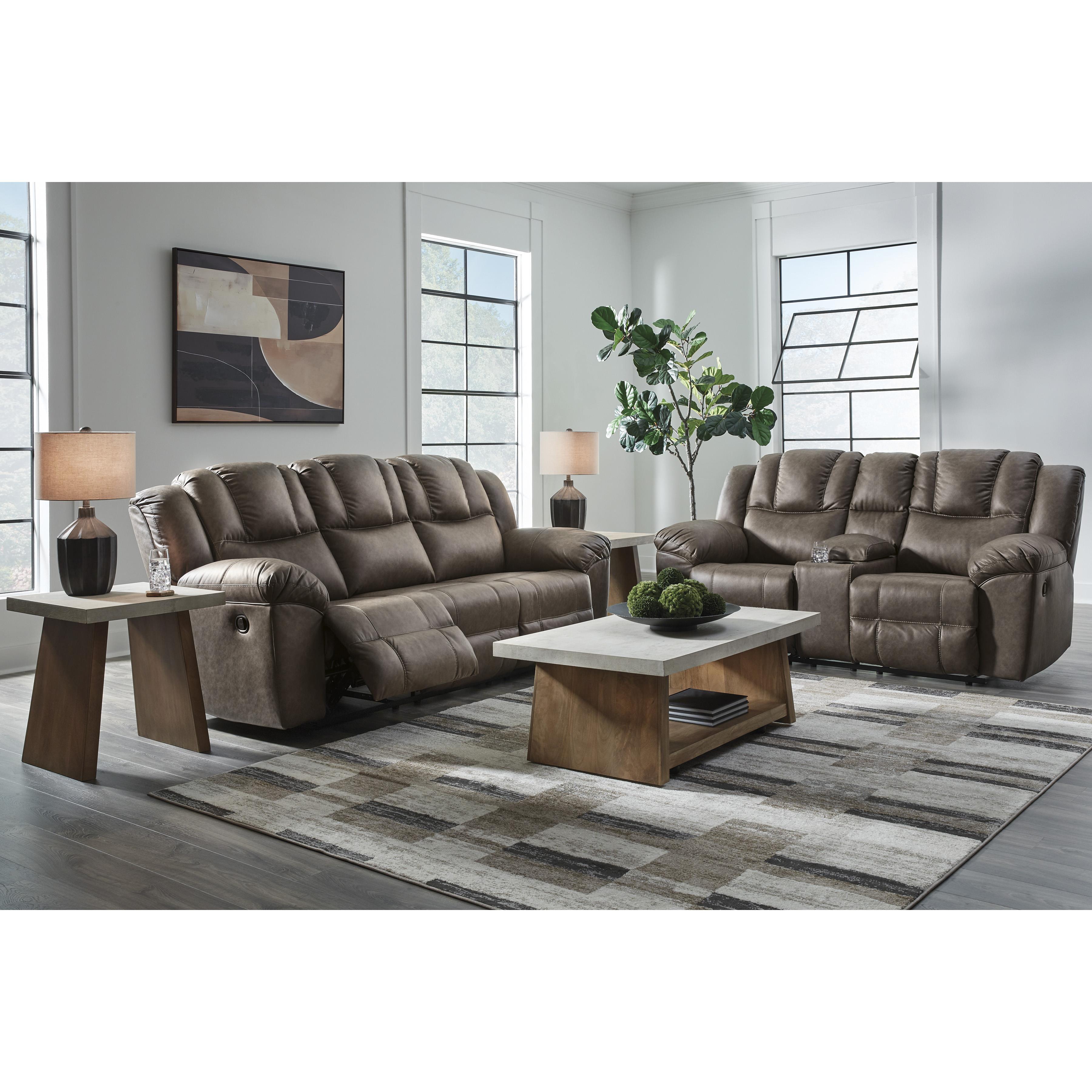 Signature Design by Ashley Lowilla PC64506 2 pc Reclining Living Room Set IMAGE 1