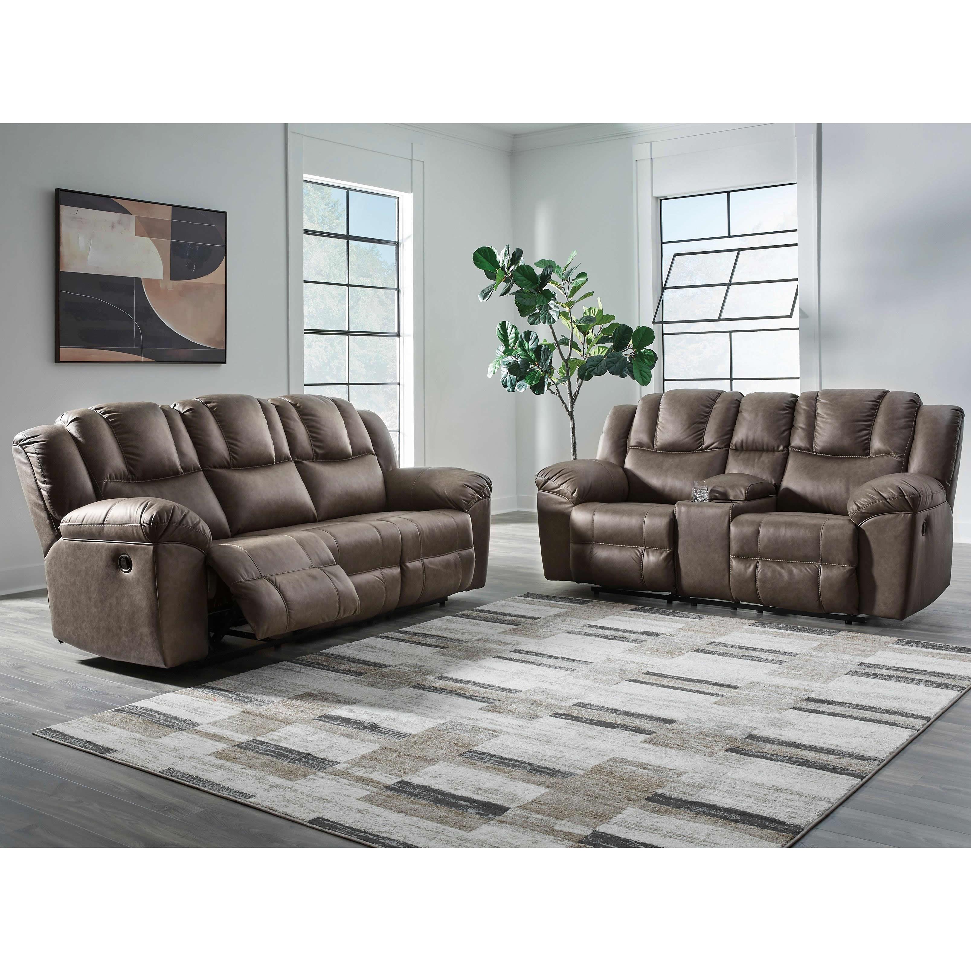 Signature Design by Ashley Lowilla PC64506 2 pc Reclining Living Room Set IMAGE 2