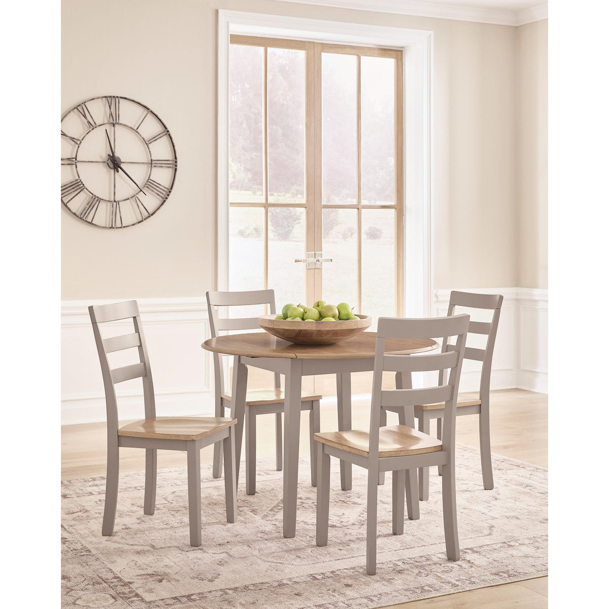 Signature Design by Ashley Harperfeld PCD403 5 pc Dining Set IMAGE 1