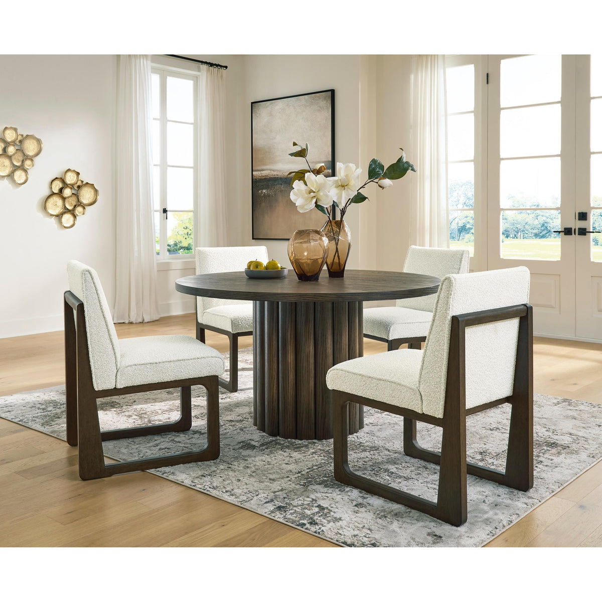 Signature Design by Ashley Radkin PCD843 5 pc Dining Set IMAGE 1