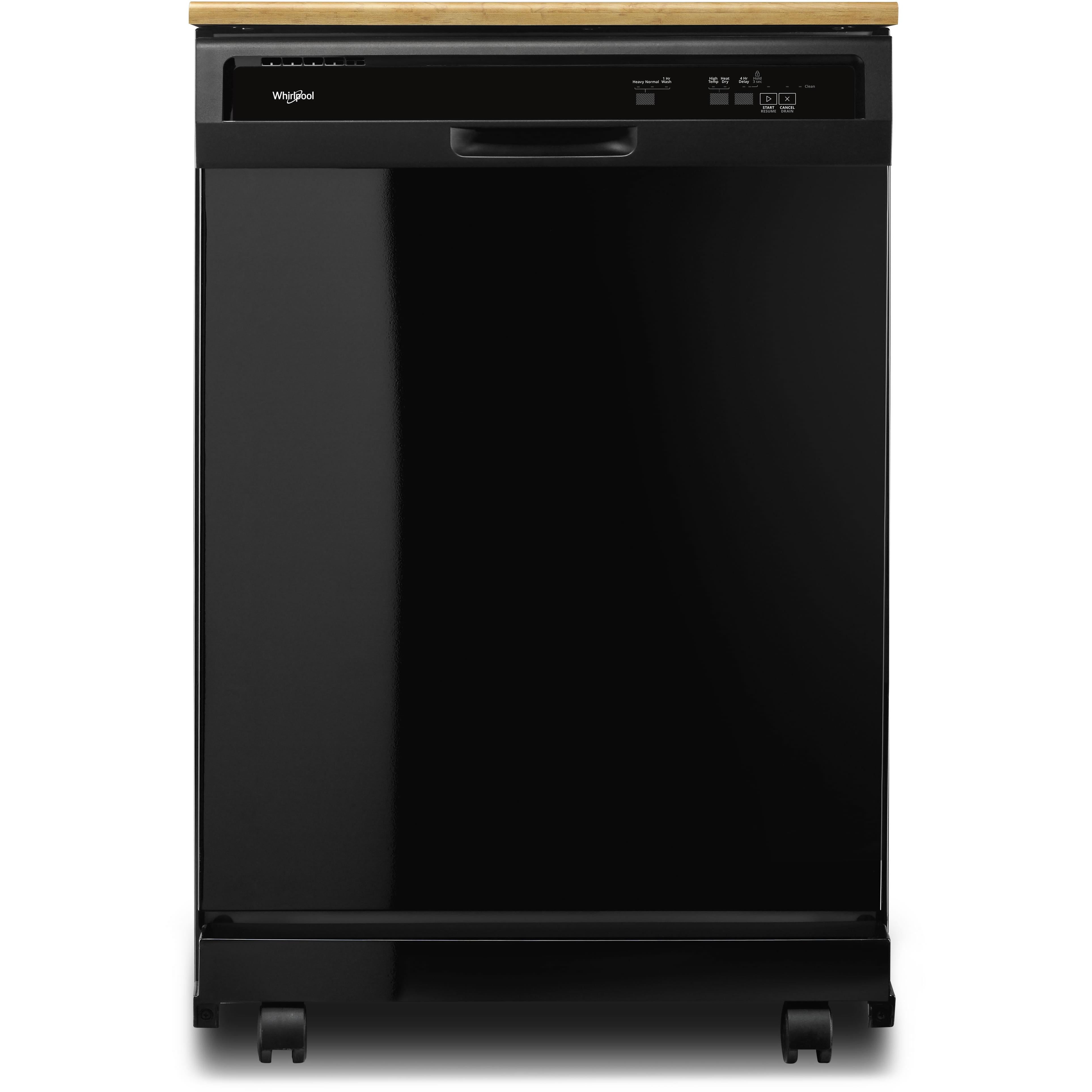 Whirlpool Portable Dishwasher WDP370PAHB IMAGE 1