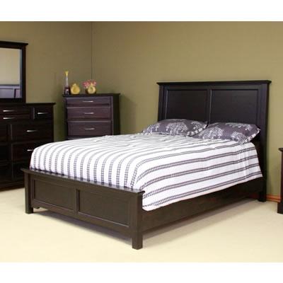 Mako Solid Wood Furniture Symphony 2900 Queen Panel Bed IMAGE 1