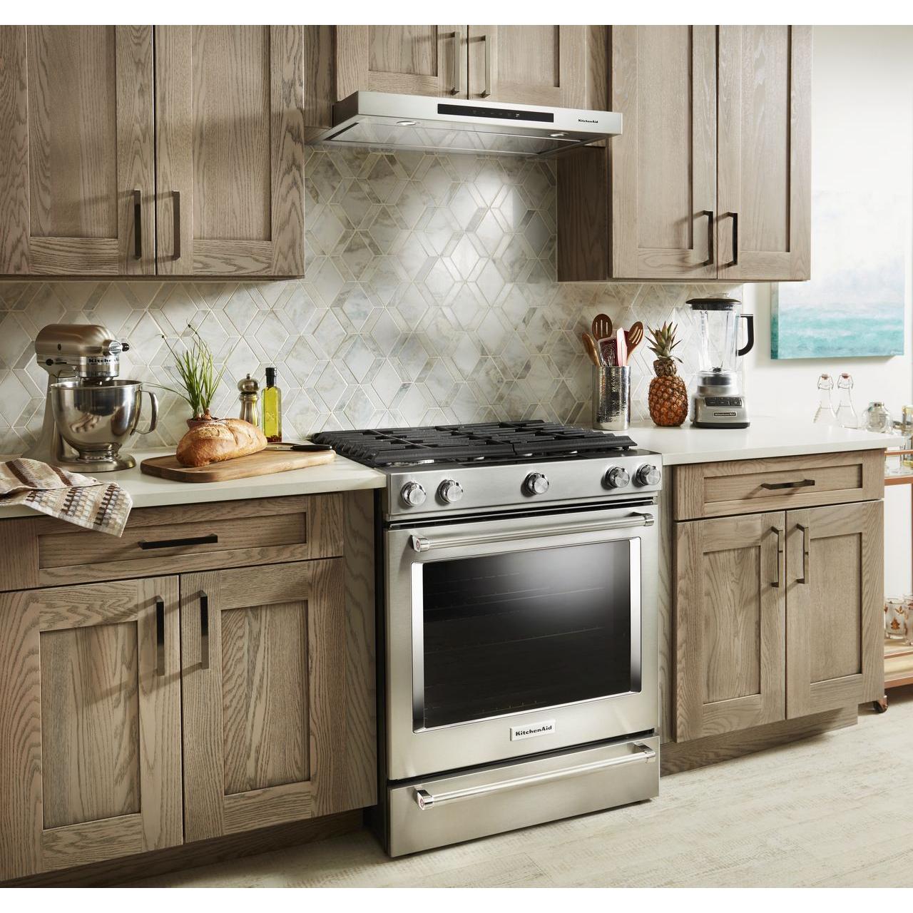 KitchenAid 30-inch Built-In Under-Cabinet Range Hood KVUB400GSS IMAGE 4