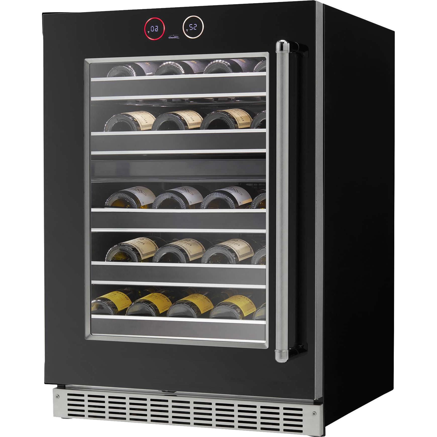Silhouette 37-bottle Reserve Wine Cellar with Two Zones SRVWC050L IMAGE 3