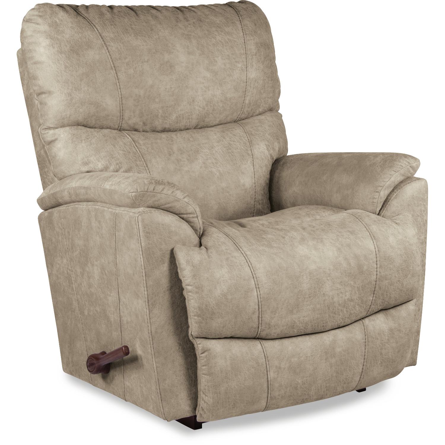 La-Z-Boy Trouper Rocker Fabric Recliner 010724 E153732 IMAGE 2