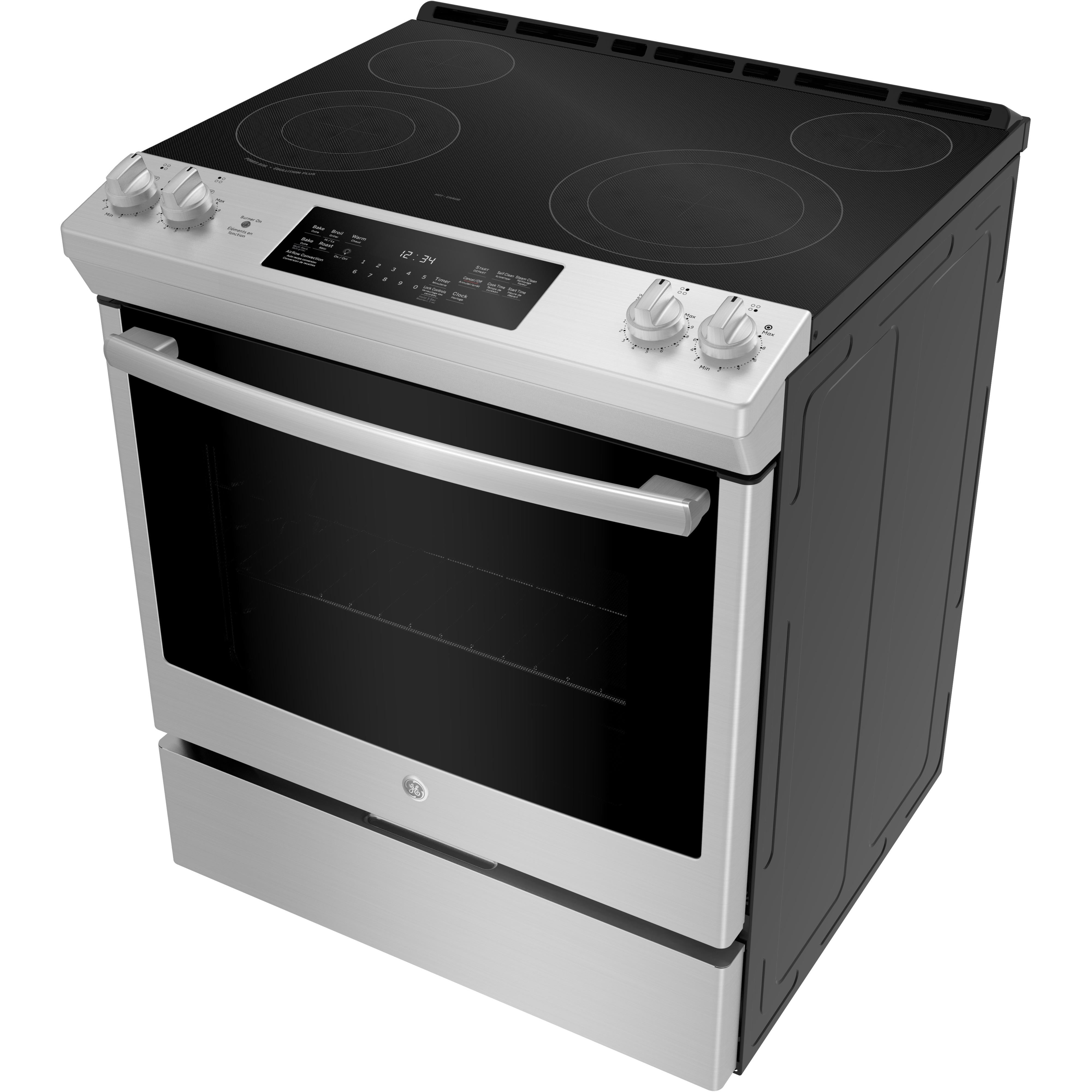 GE 30-inch Slide-In Electric Range JCS830SMSS IMAGE 6