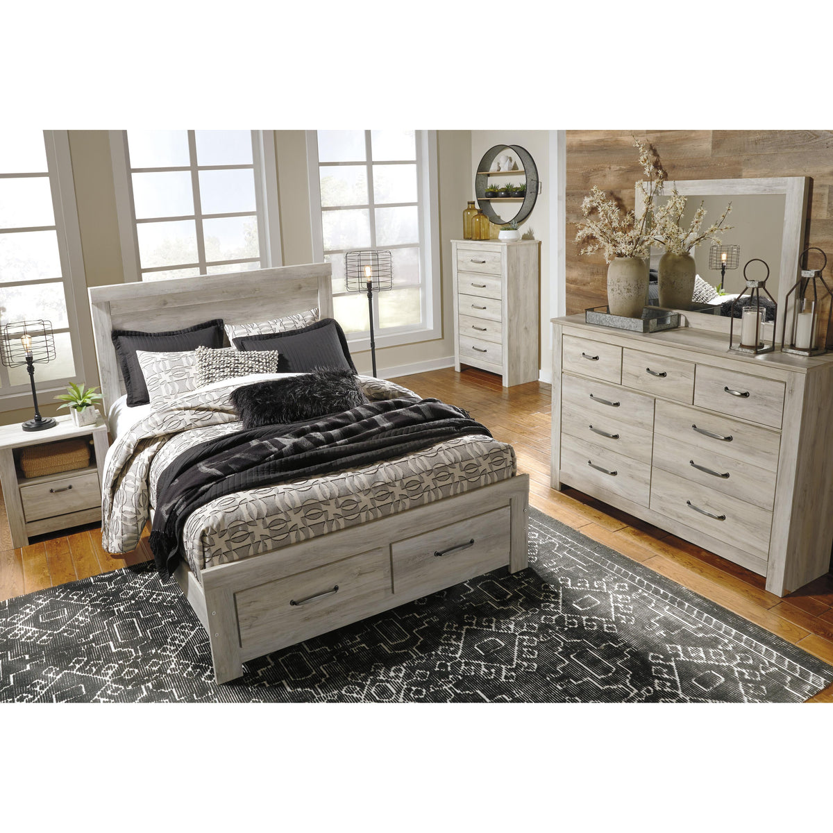 Signature Design by Ashley Bellaby Queen Platform Bed with Storage B331-57/B331-54S/B331-95/B100-13 IMAGE 5