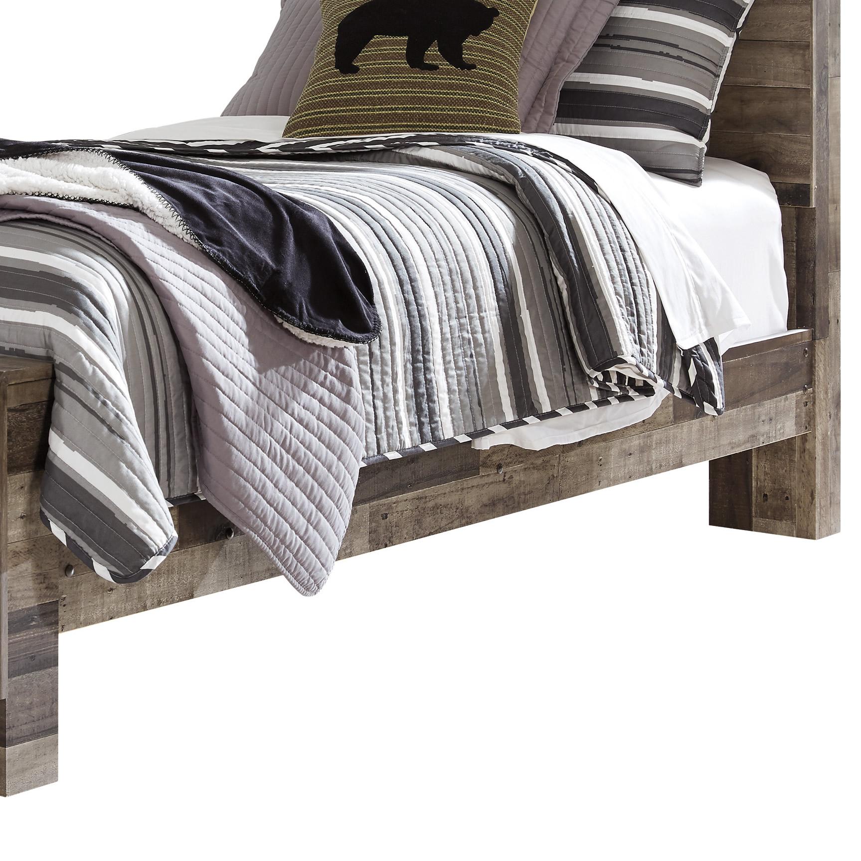 Benchcraft Derekson B200-83 Twin Panel Rails IMAGE 1